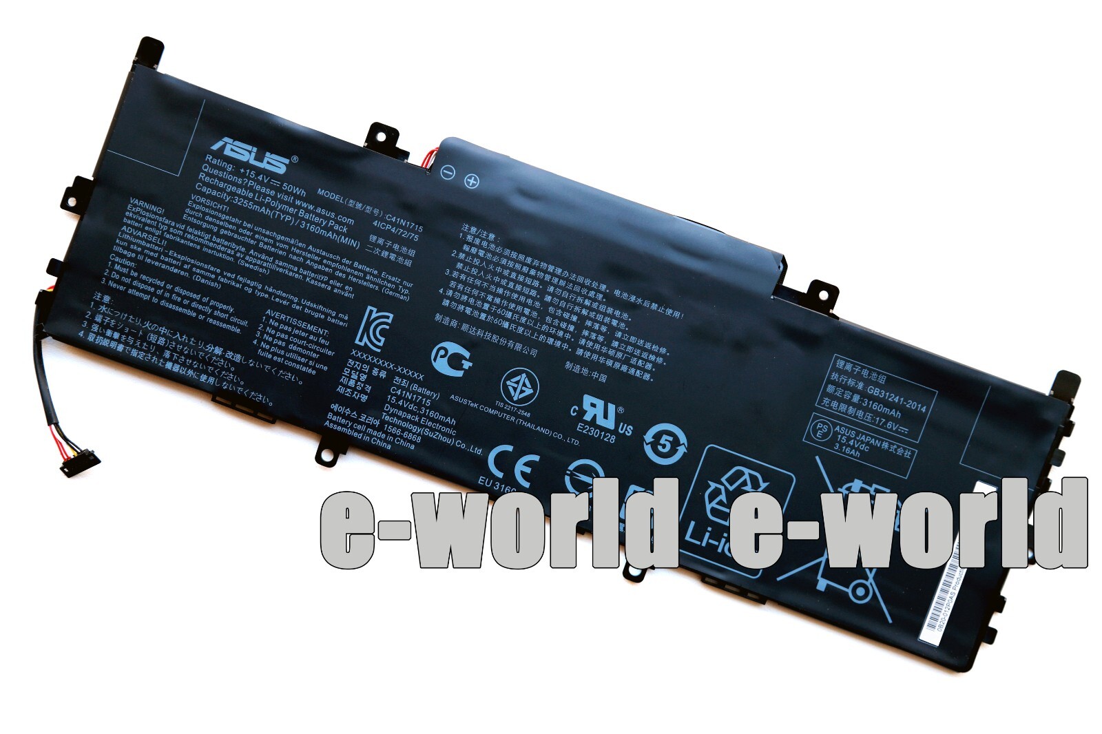 New C41N1715 Genuine Battery for ASUS Zenbook U3100FN U3100UN UX331FN UX331UA
