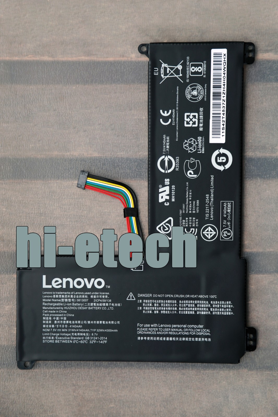 New Genuine 0813007 Battery for Lenovo IdeaPad 120S-14IAP 5B10P23779 BSNO3558E5