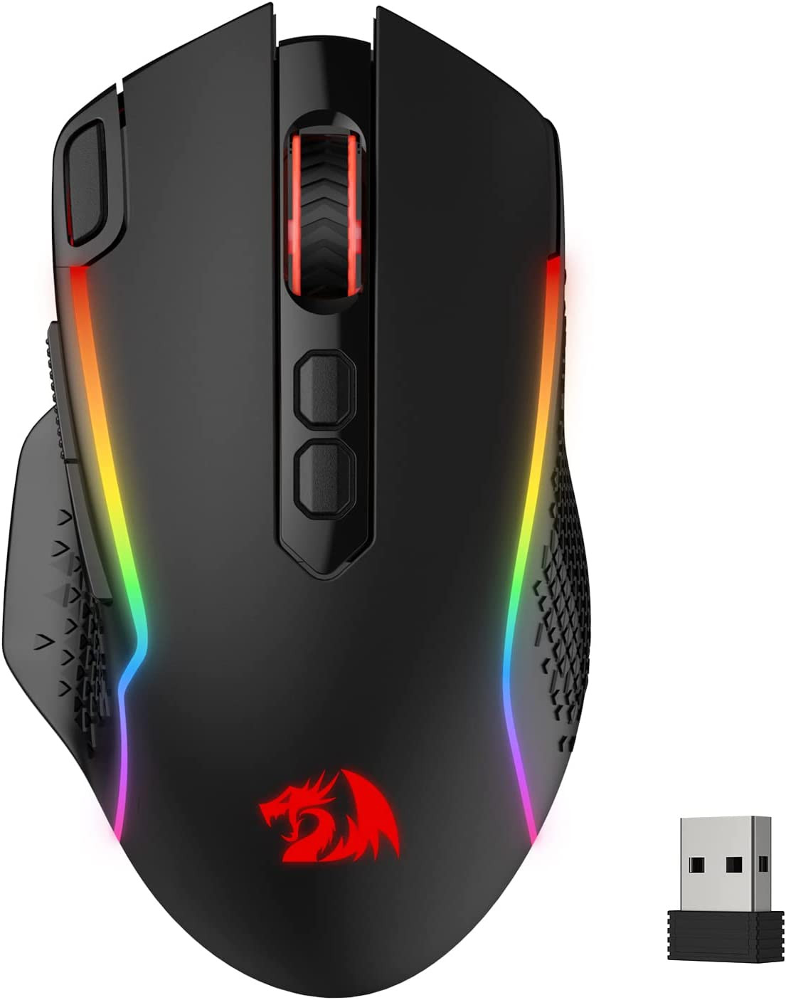 M810 Pro Wireless Gaming Mouse, 10000 DPI Wired/Wireless Gamer Mouse W