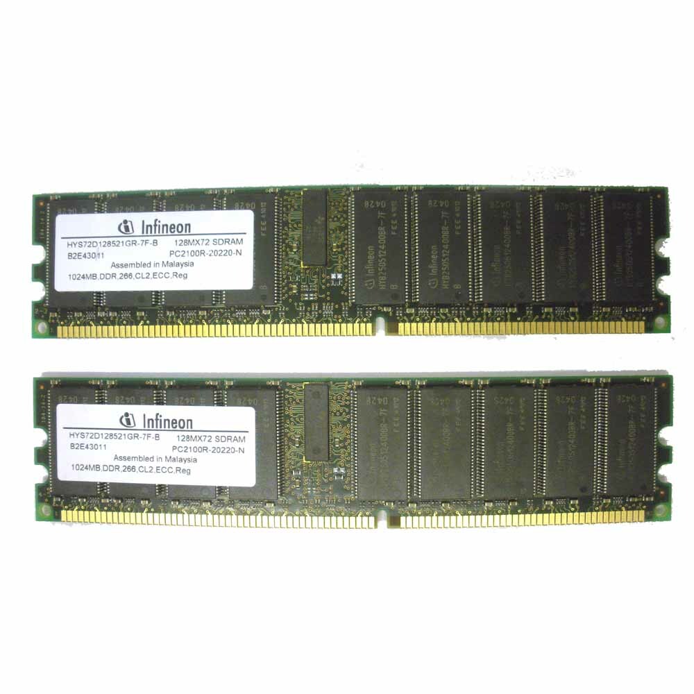 Sun X5124A 370-6040 1GB DDR Dimm V60 V65X
