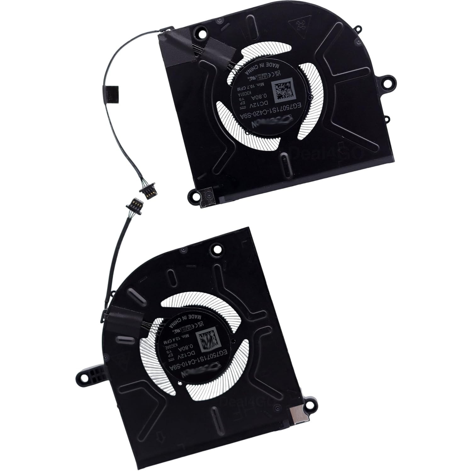 Main CPU & GPU Graphics Cooling Fan 2GN4X 02GN4X Replacement for Dell Alienware