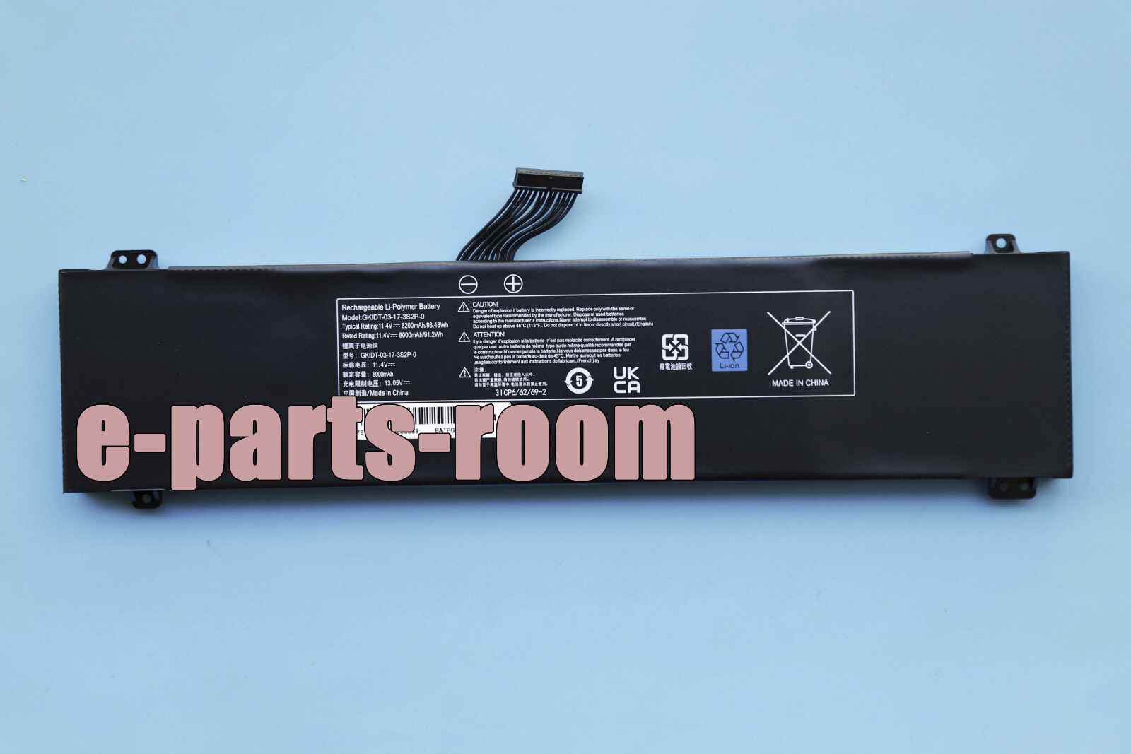 Genuine GKIDT-00-13-3S2P-0 GKIDT-03-17-3S2P-0 Battery For MECHREVO XPG XENIA 15