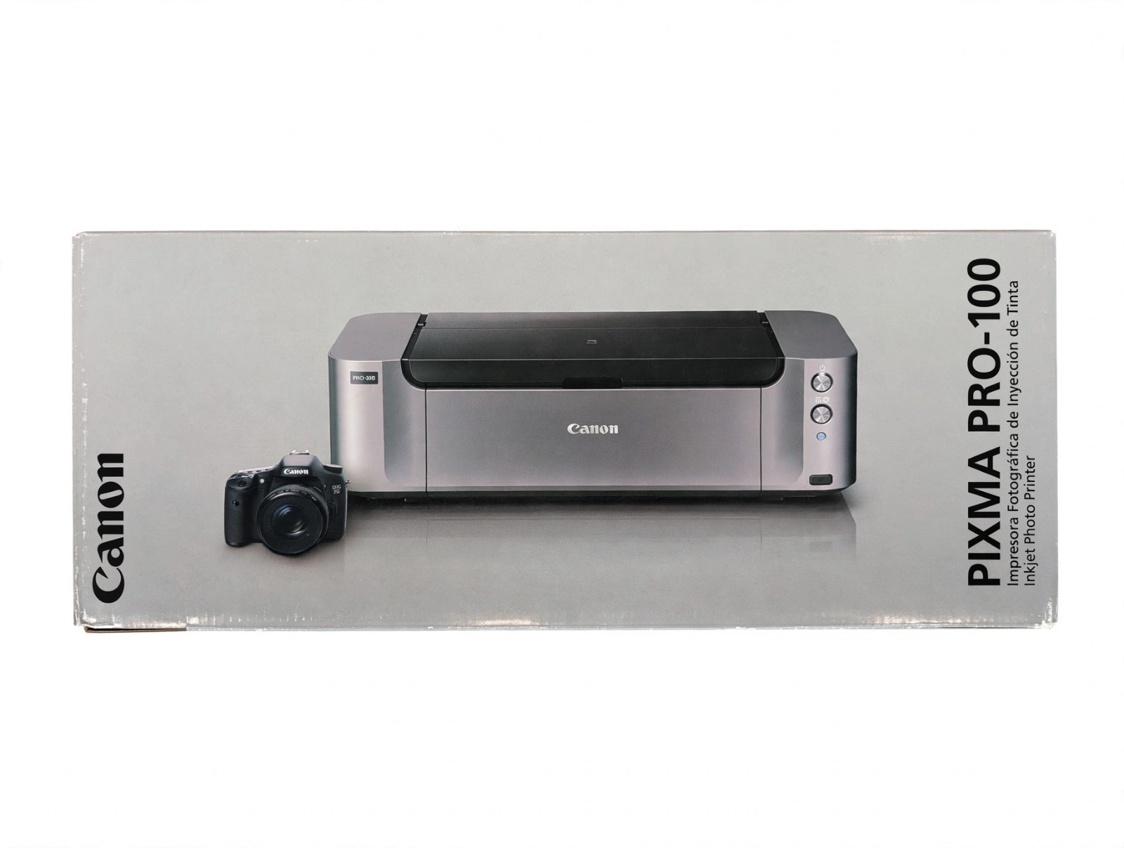 Canon PIXMA PRO-100 Inkjet Color Digital Photo Printer - 6228B002  closed box