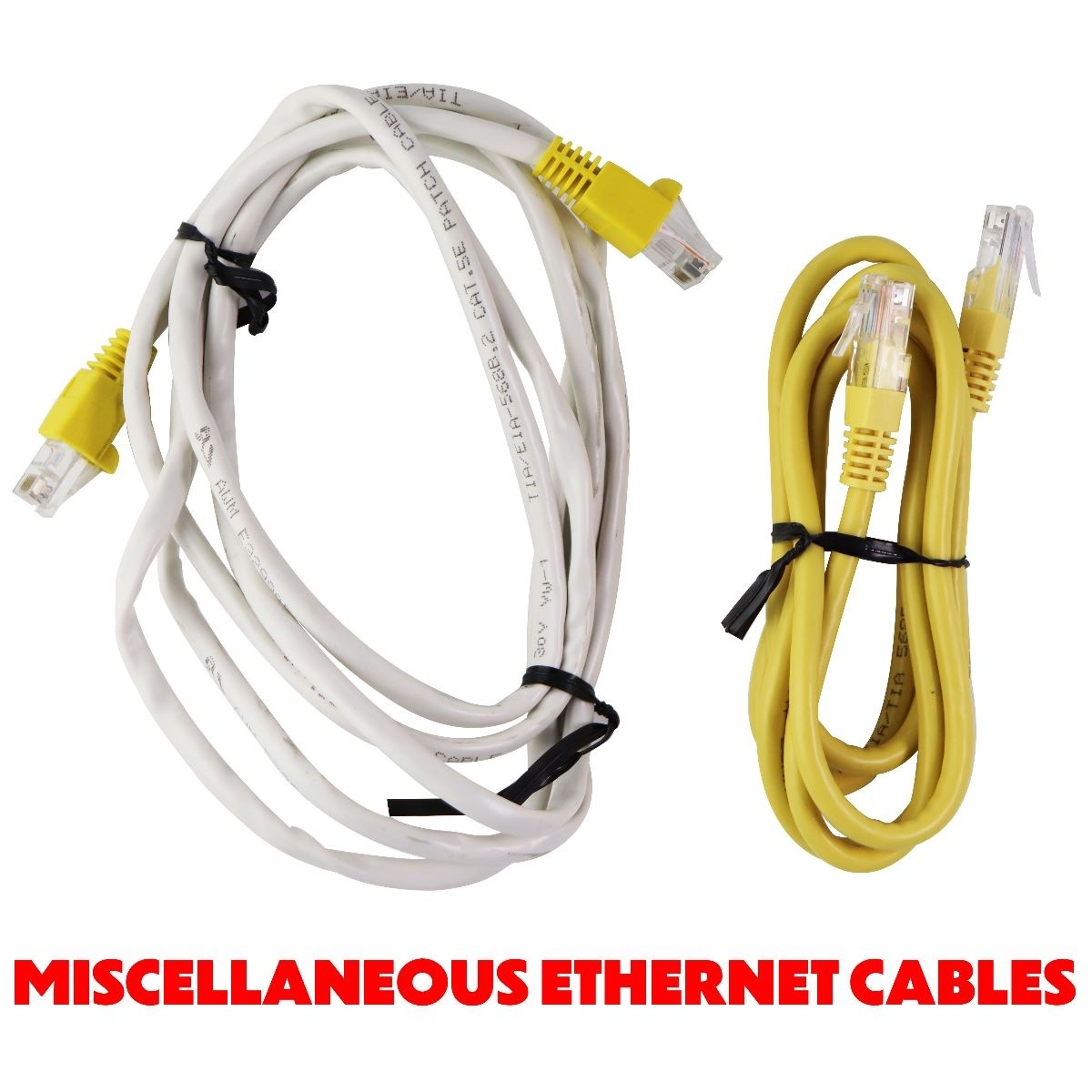 Misc & Mixed Ethernet Patch Cables - 1 Cable per Order - (3-Ft to 10-Ft / CAT5)