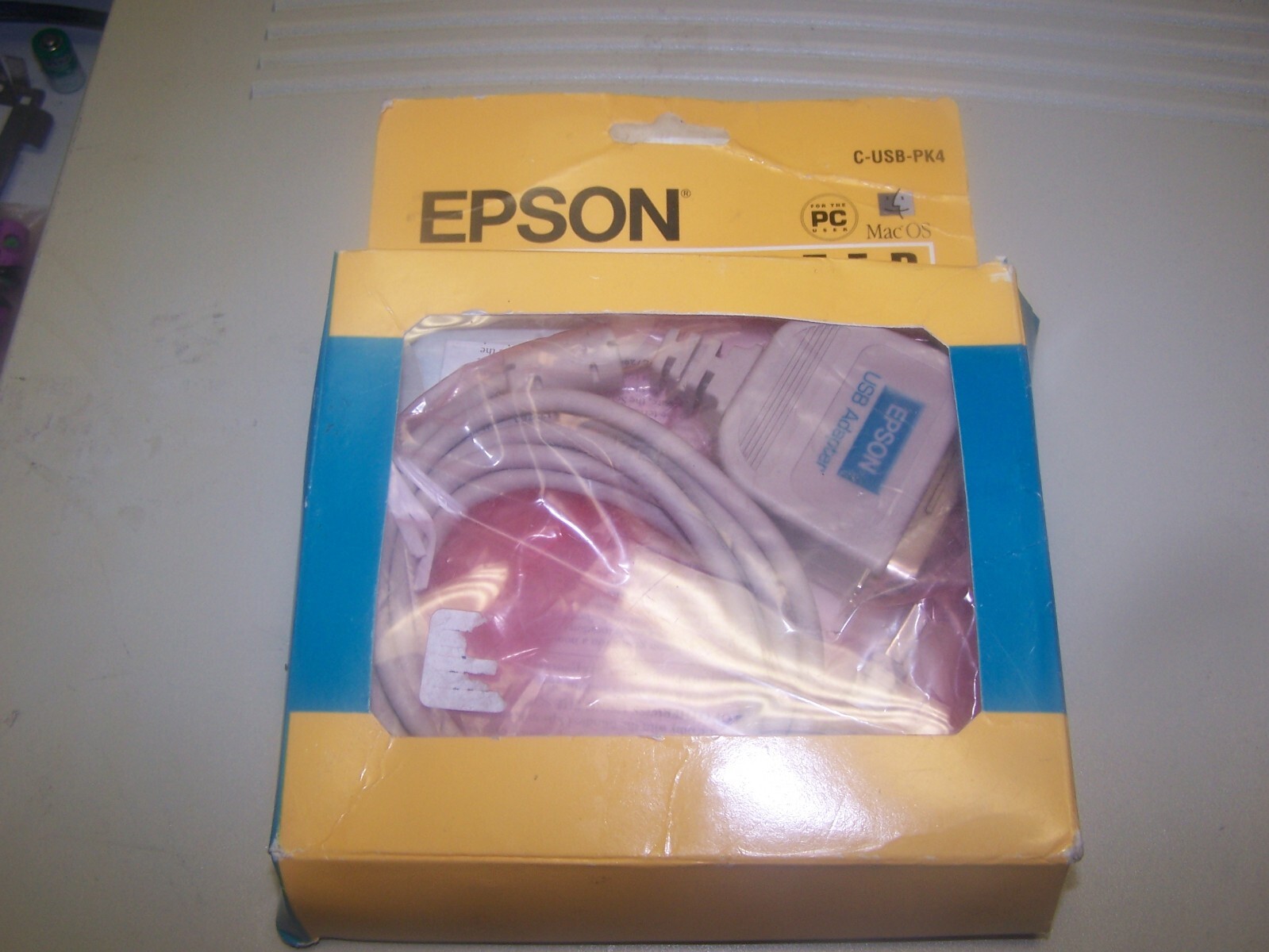 Vintage Epson Parallel to USB Converter for PC - New in Box SOLD AS IS