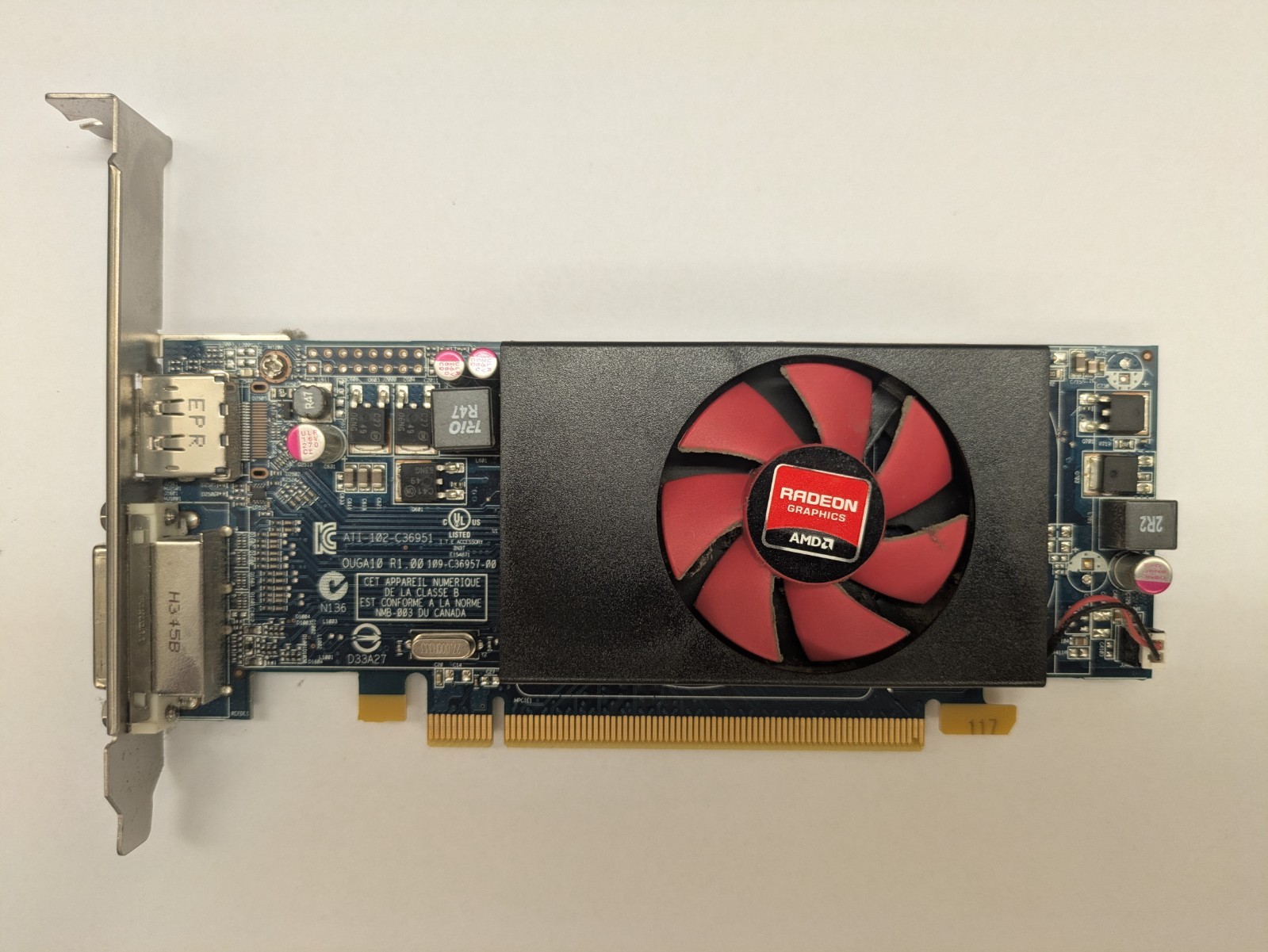 AMD Radeon HD 7470 1GB GDDR3 PCIe Video Graphics Card (Model C369)