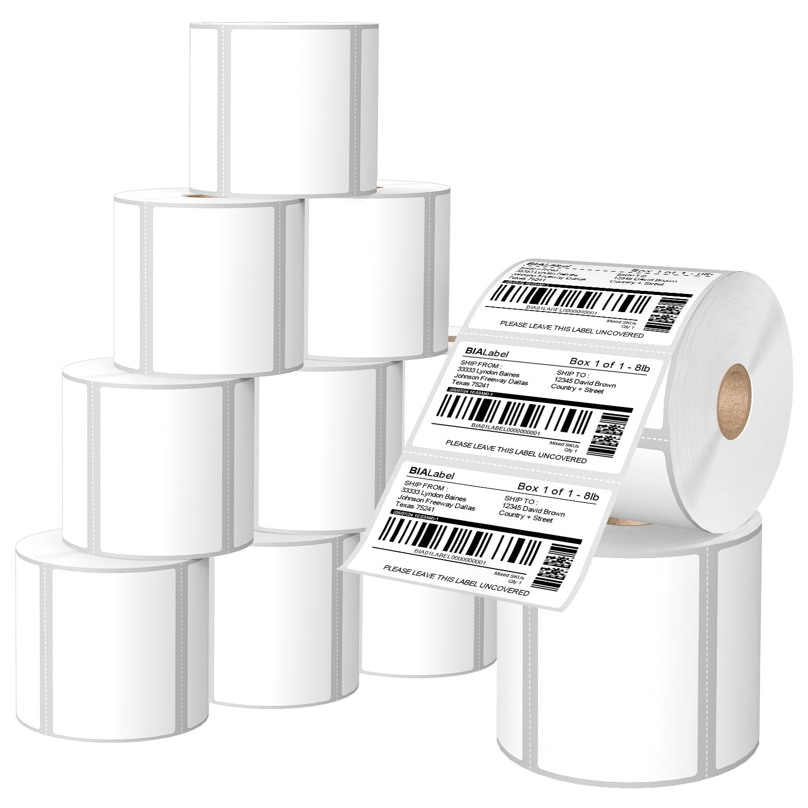 12 Rolls 3x2 Thermal Barcode Labels 700/Roll for Zebra Rollo Printers