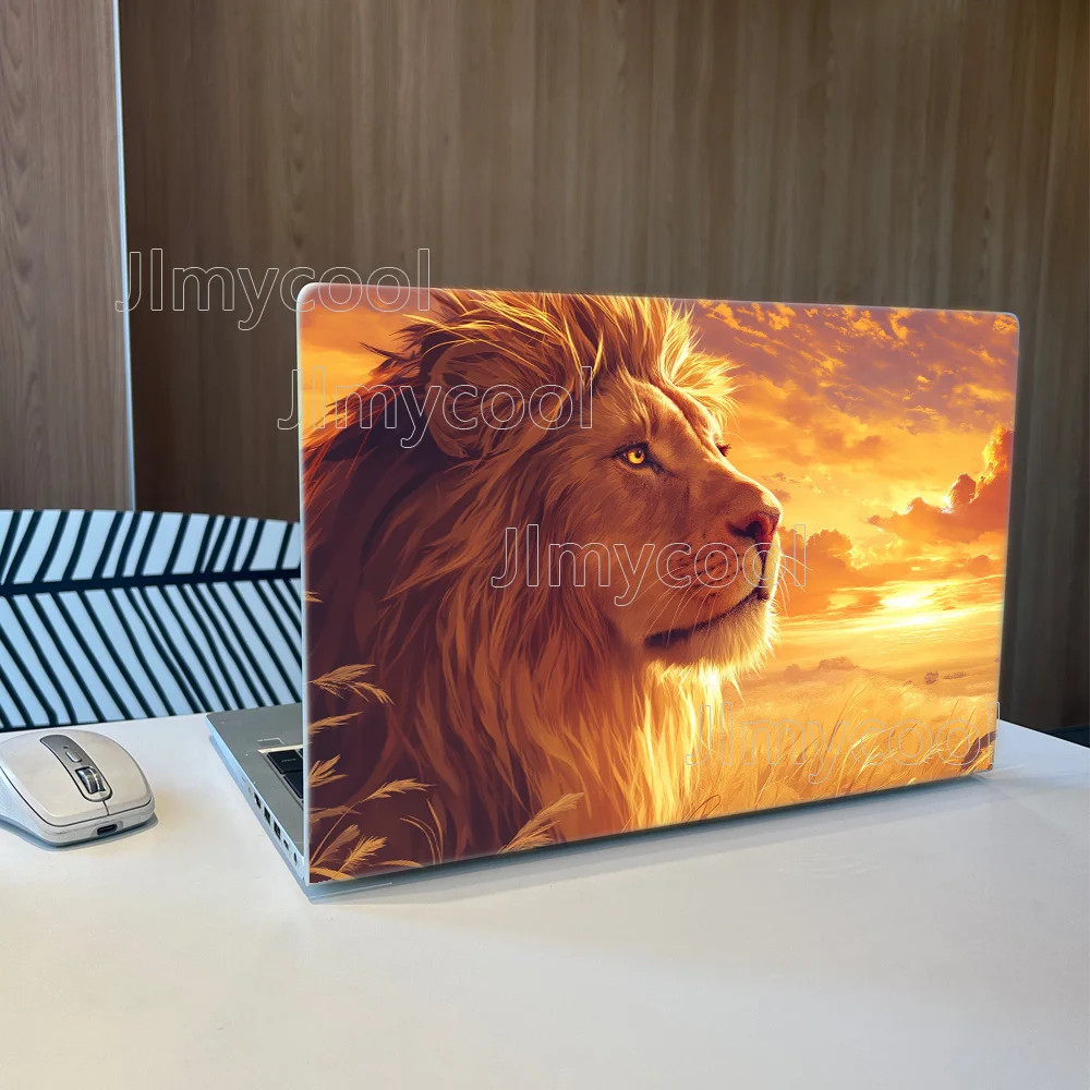 2pcs The Sad Wolf sloth The Lion King Animal accesorios laptop Skin decoración