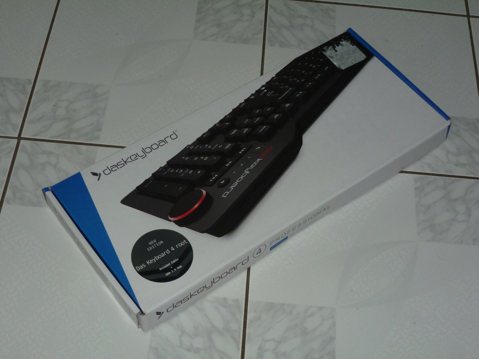 Das Keyboard 4 Root Cherry MX Blue Mechanical Keyboard DKPKDK4P0MCC0USX NEW