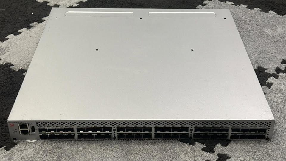 Brocade 6510 48-Port 16Gb Fibre Channel SAN Switch Dual PSU Tested Working
