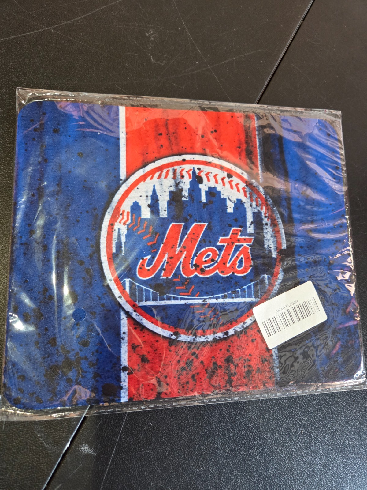 New York Mets MLB Mouse Pad Distressed Paint Splatter Baseball Desk Mat Fan Gift
