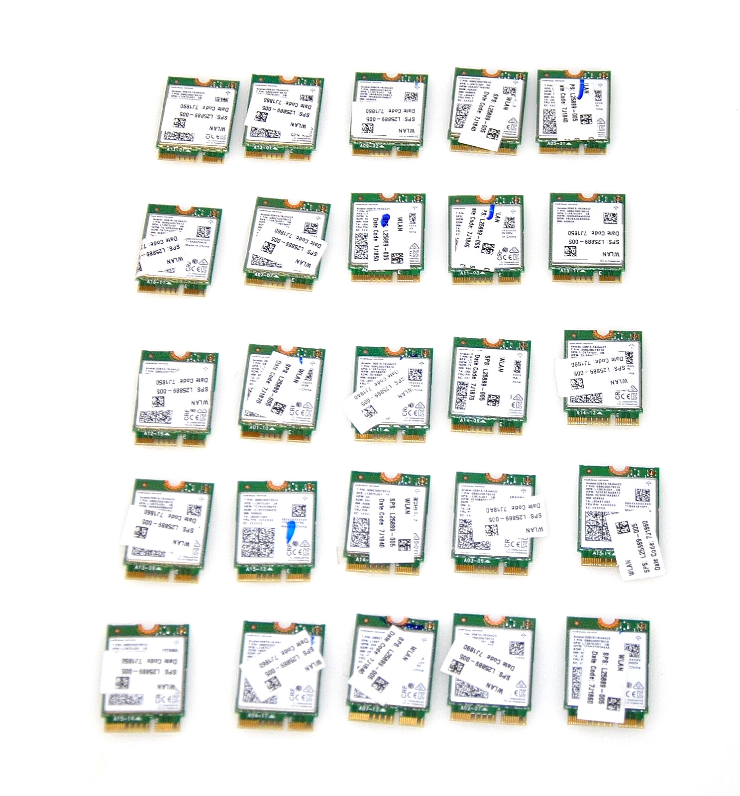 L25889-005, L12675-001, G86C0007S510, WLAN AC+BT5 INT 9461NGW 1x (A)( SET OF 25)