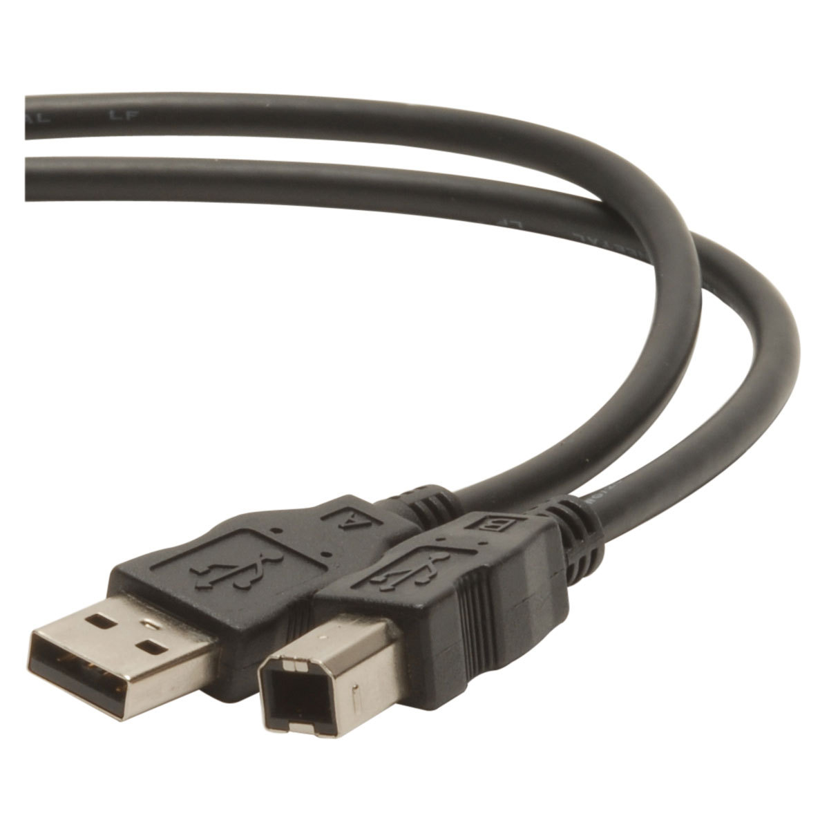 USB 2.0 Cable A to B Black 5m (16.4 ft.)