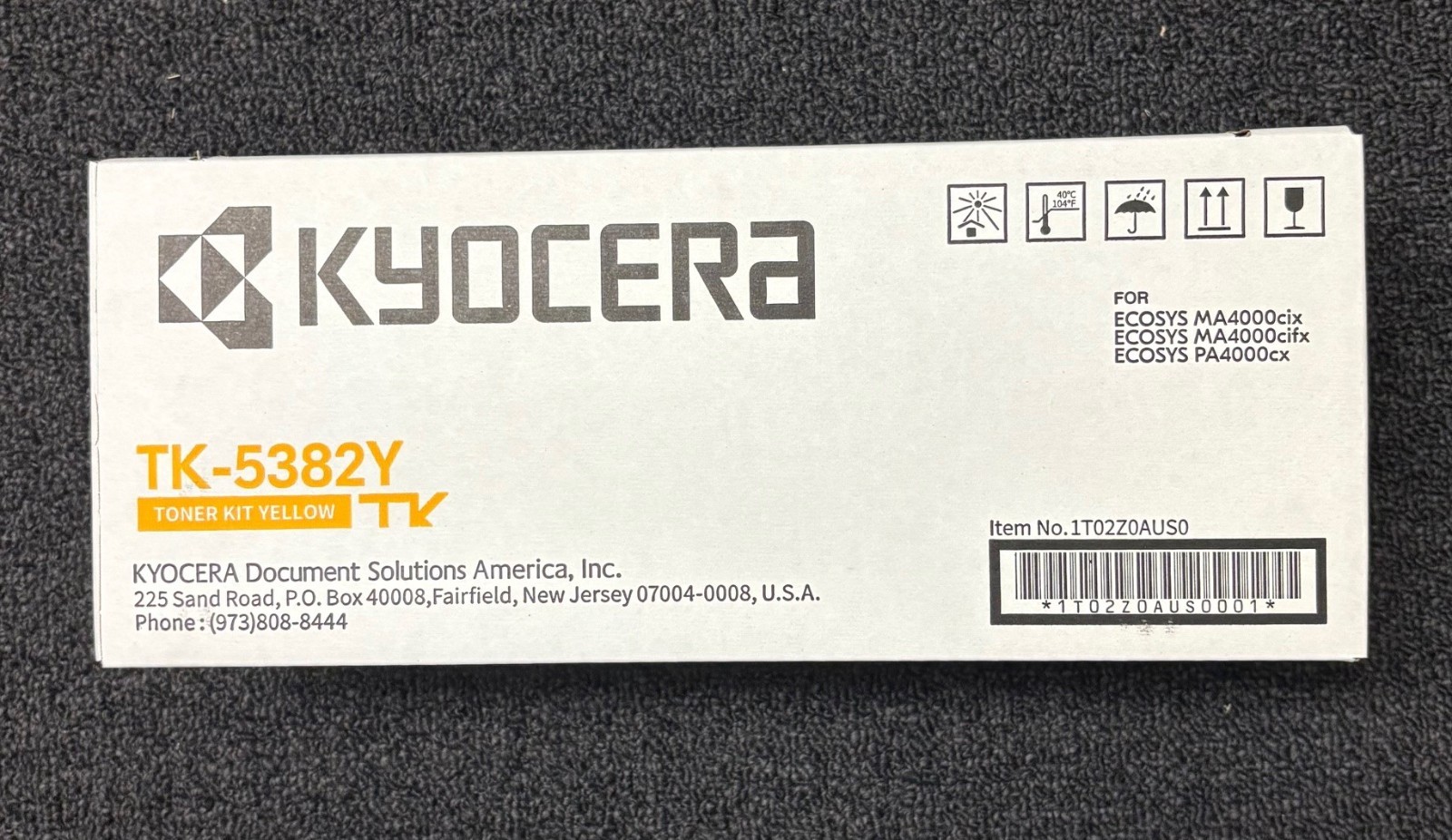 Kyocera Toner TK5382 Toner Cartridge TK-5382Y (Yellow)