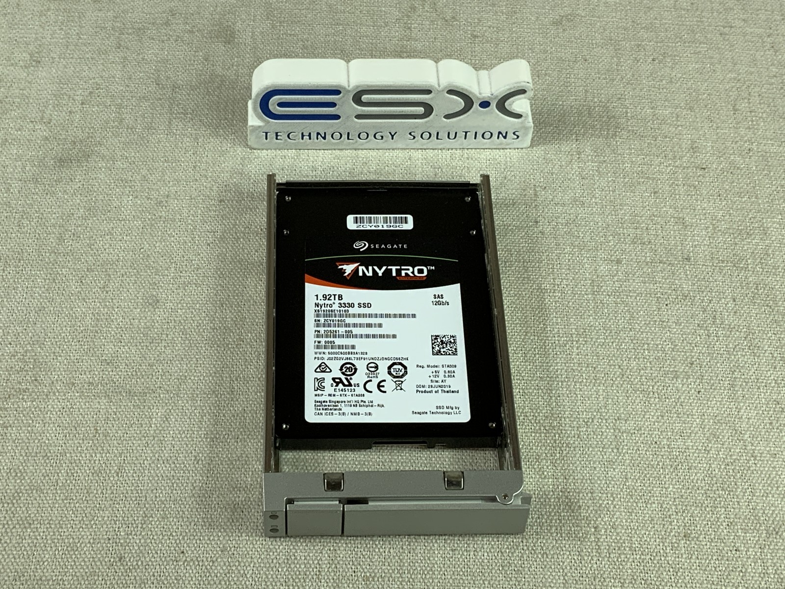 Seagate Nytro 3330 1.92TB 12Gb/s 2.5" SAS SSD | XS1920SE10103