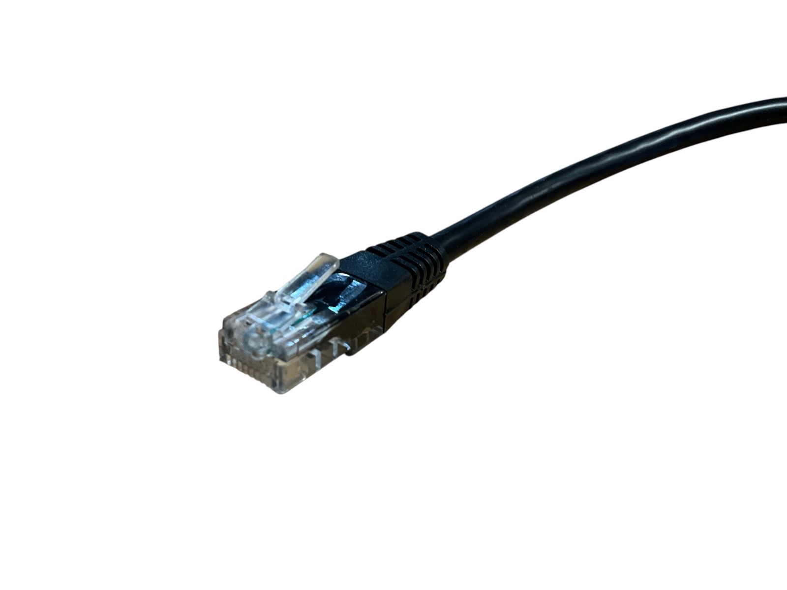 CAT6 Ethernet Patch Cable 0.2m (20cm) Black RJ45 to RJ45 CS17566
