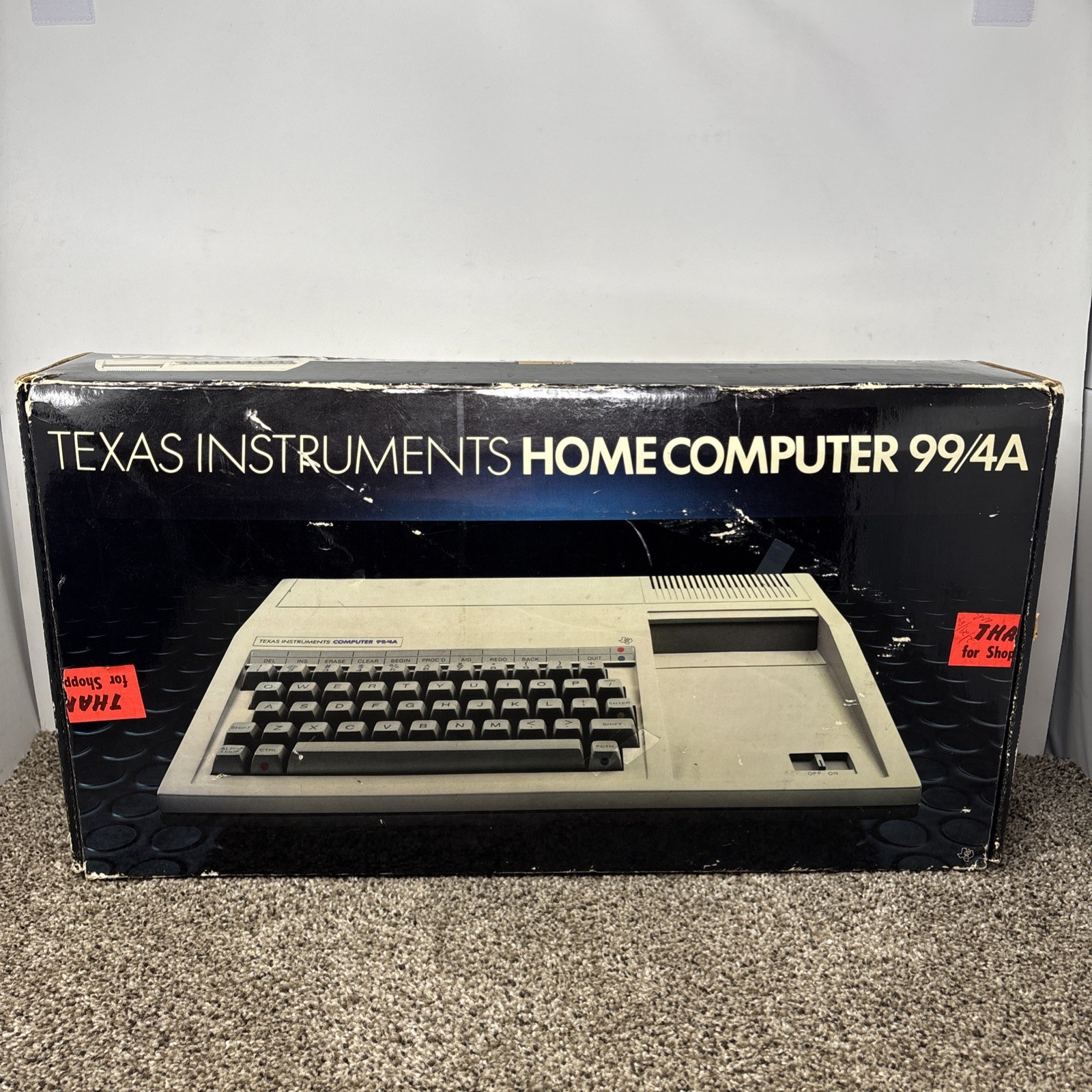 NEW VTG NOS Texas Instruments TI-99/4A  Home Computer - OPEN BOX