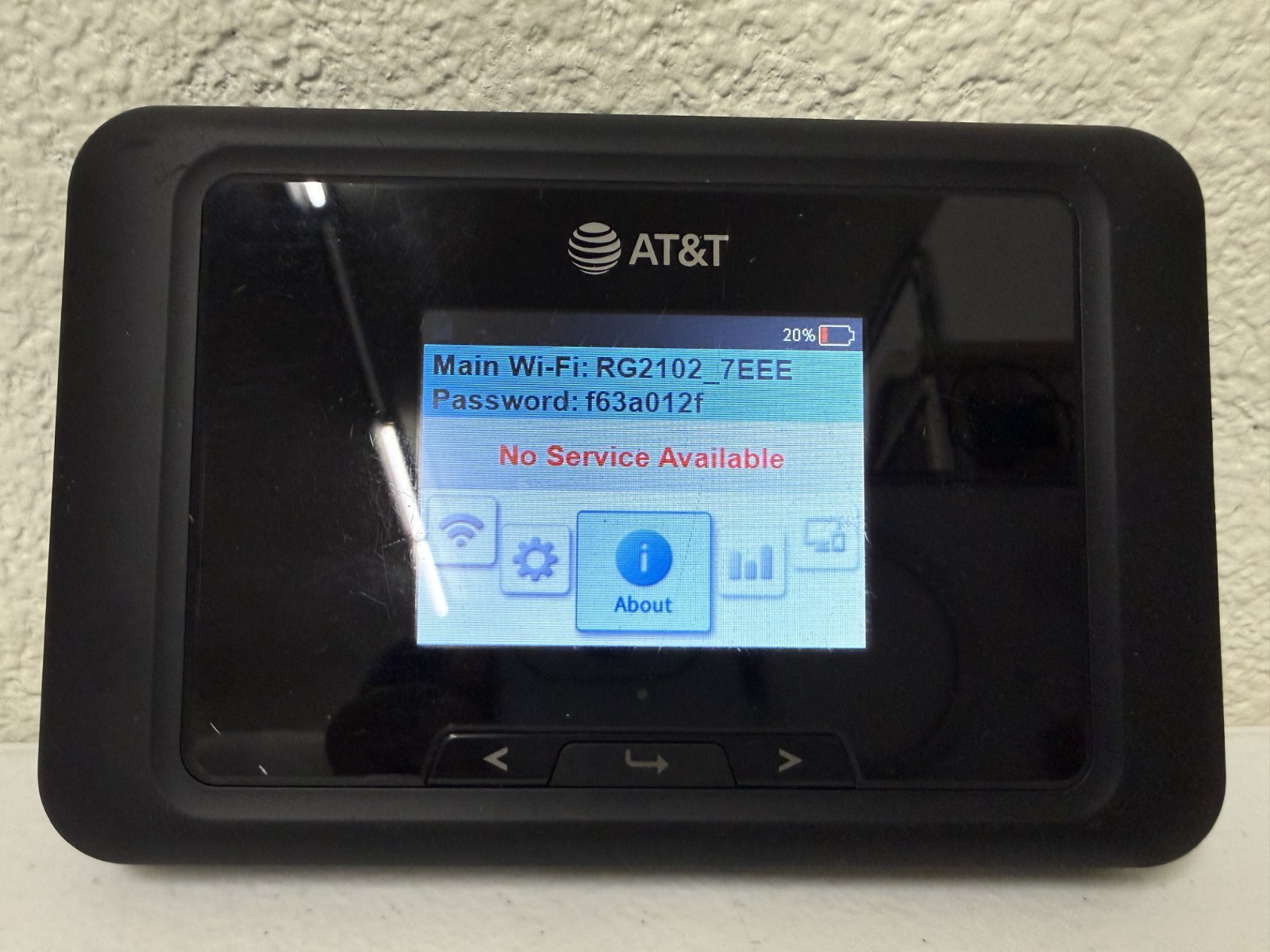 Franklin Wireless A50 5G Mobile Hotspot (AT&T) RG2102 Black Used