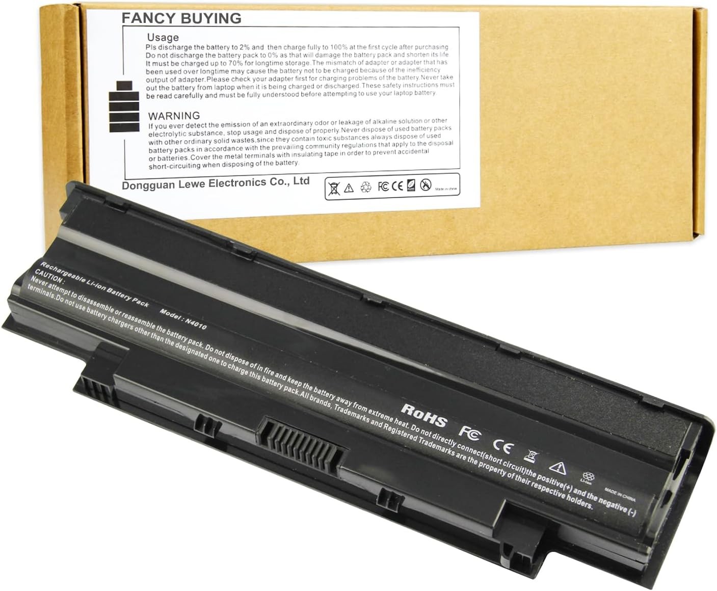 J1KND 11.1V 58Wh Laptop Battery for Dell Vostro 3550 3450 1440 3750 Inspiron