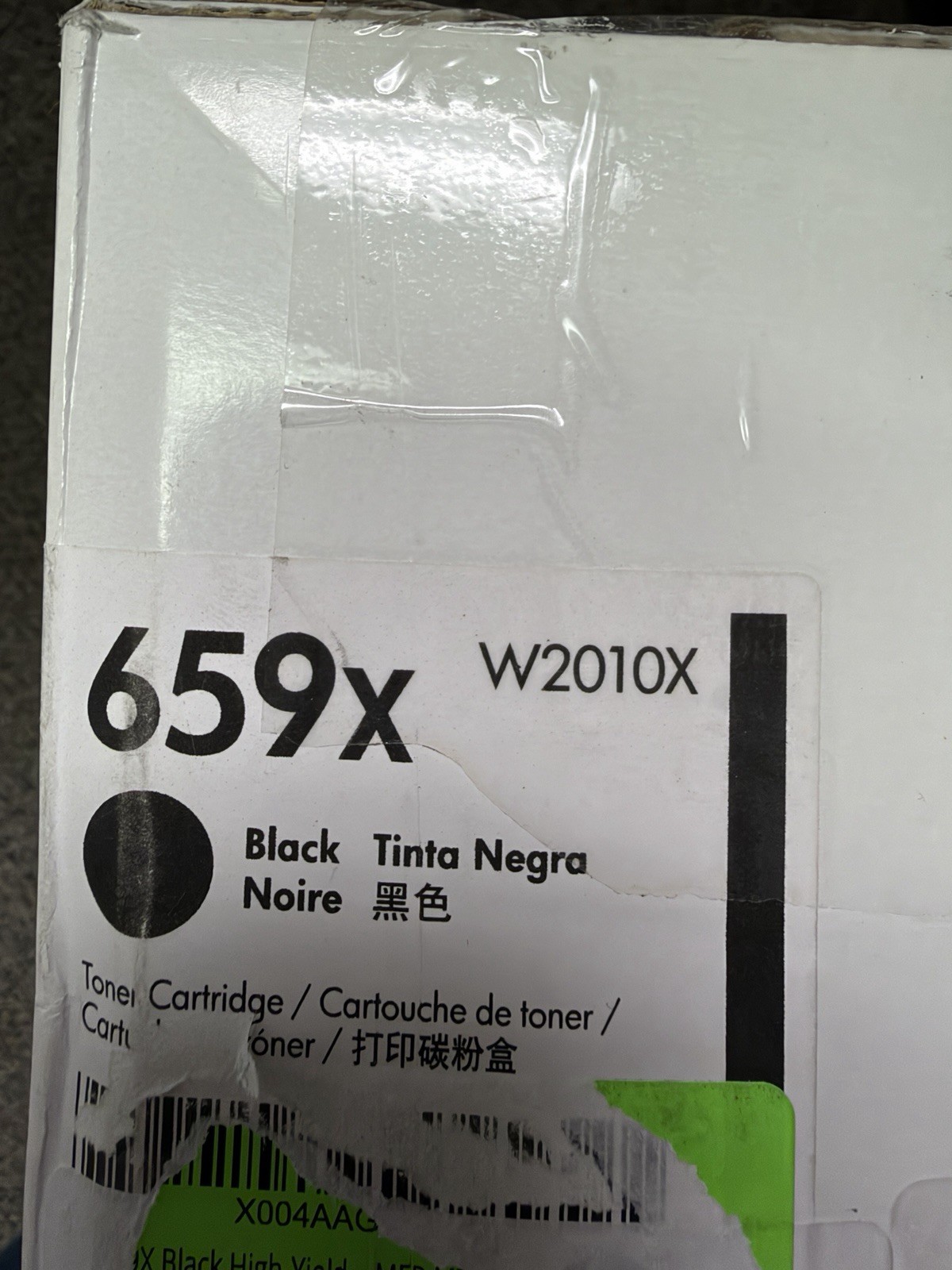 Genuine HP 659X W2010X Black Toner Cartridge  BRAND NEW