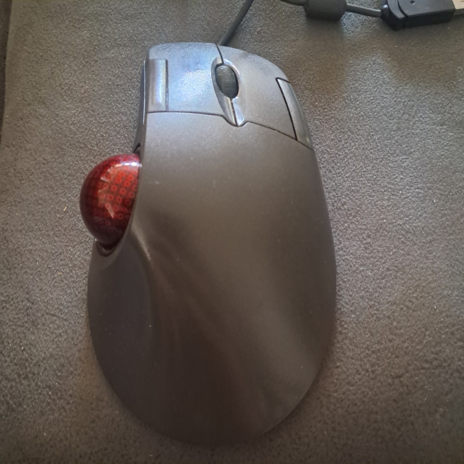 Microsoft Trackball Optical 1.0 Trackball Mouse X05-87475 USB Wired