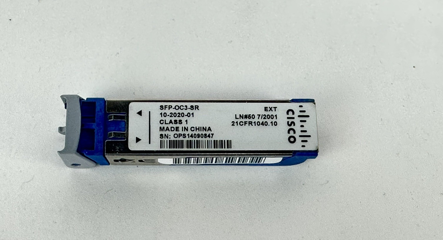 Genuine Cisco SFP-OC3-BR 10-2020-01 Transceiver