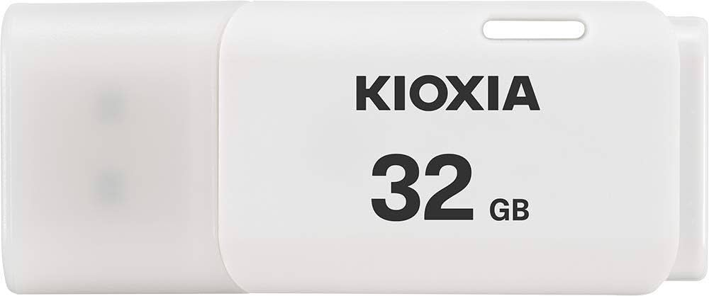 KIOXIA USB Flash Drive 32GB USB 2.0 Made in Japan KLU202A032GW White