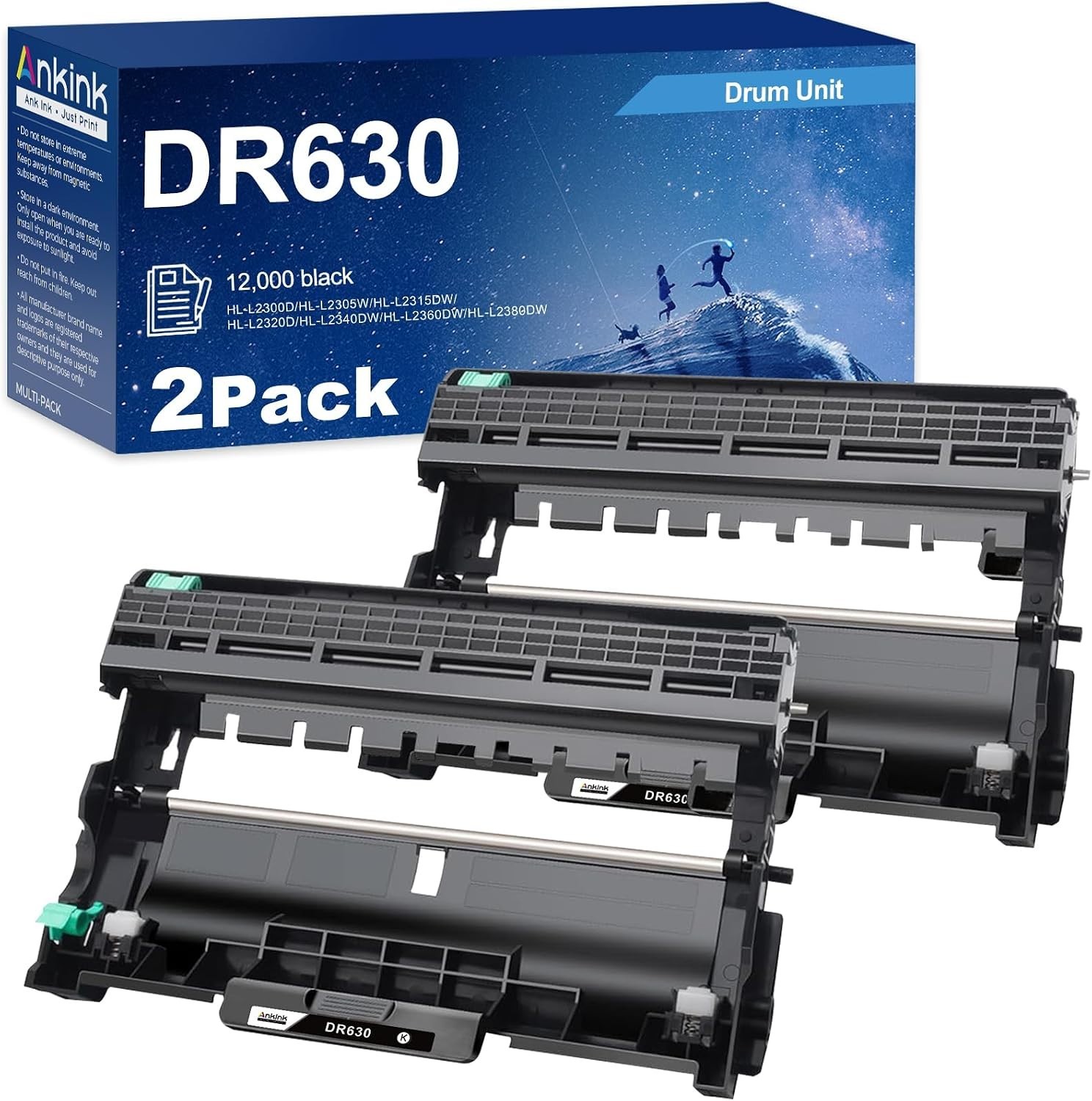 1PK DR630 Drum Unit Compatible with Brother TN660 TN630 DCP-L2540DW MFC-L2700DW