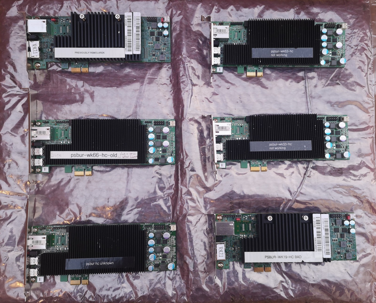 6 Teradici (Dell XK9F2 2220 0MTV9J MTV9J) PCOIP Dual Display Remote Host Adapter