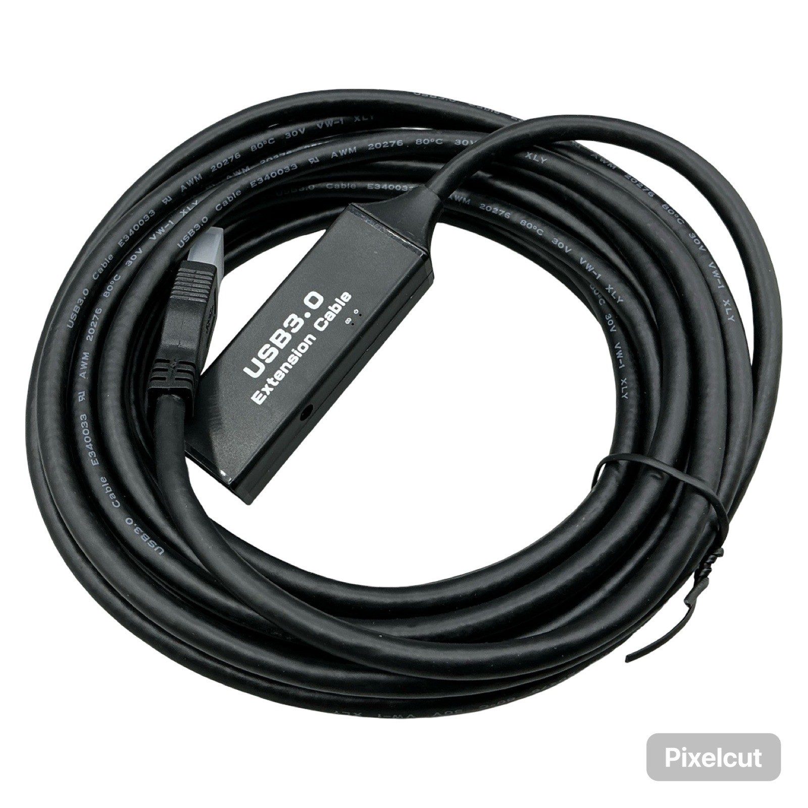 SAISN USB 3.0 Active Extension Data Cable 5m 16ft with Signal Booster + DC Power