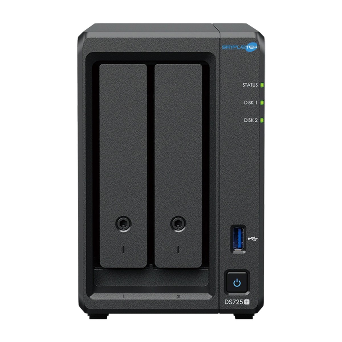 Synology NAS Professionale 2-Bay Quad-Core 2.60GHz 4GB DDR4 ECC 2.5GbE