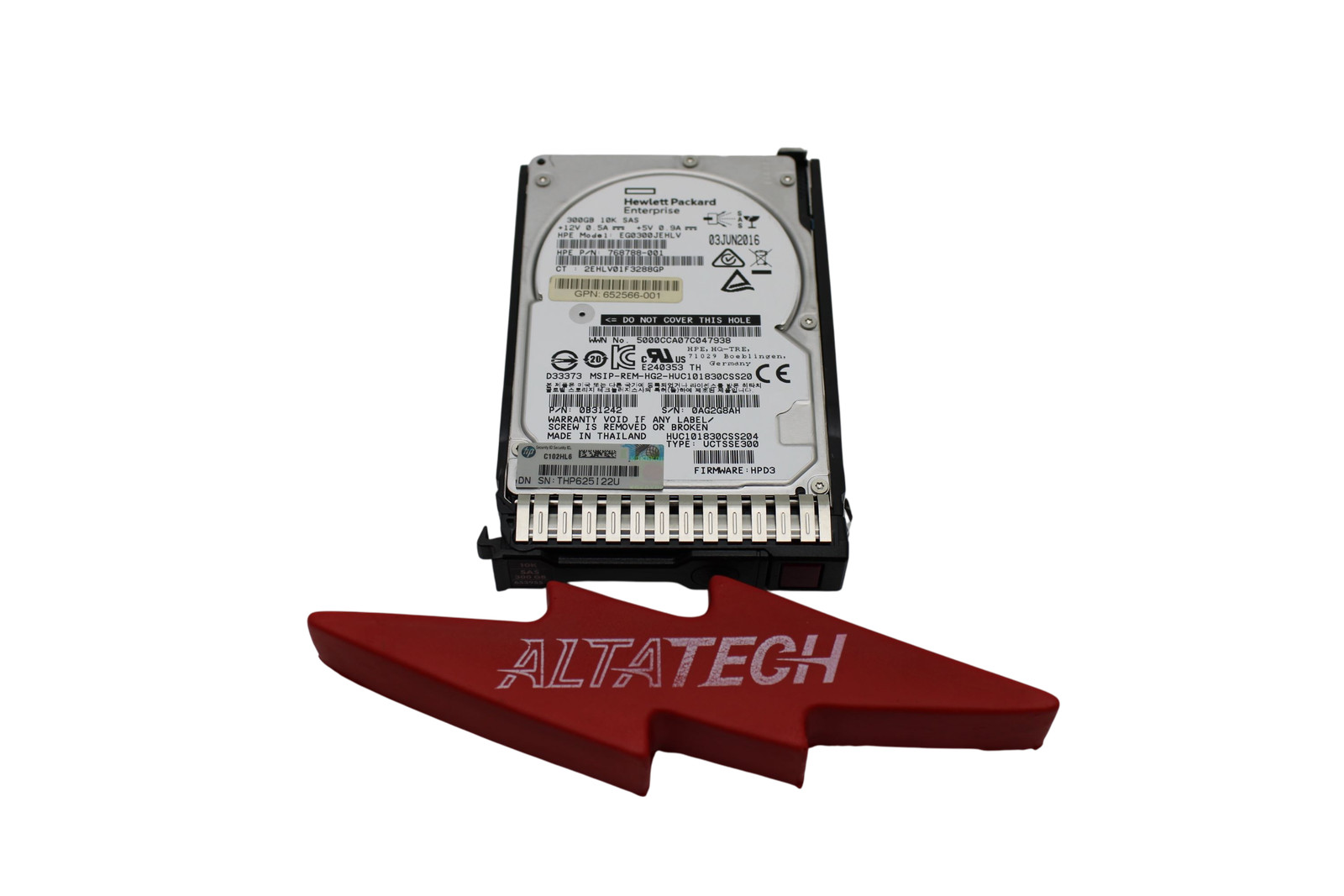 HP 653955-001 ProLiant 300GB 10K SFF SAS 2.5 SC HDD Hard Disk Drive