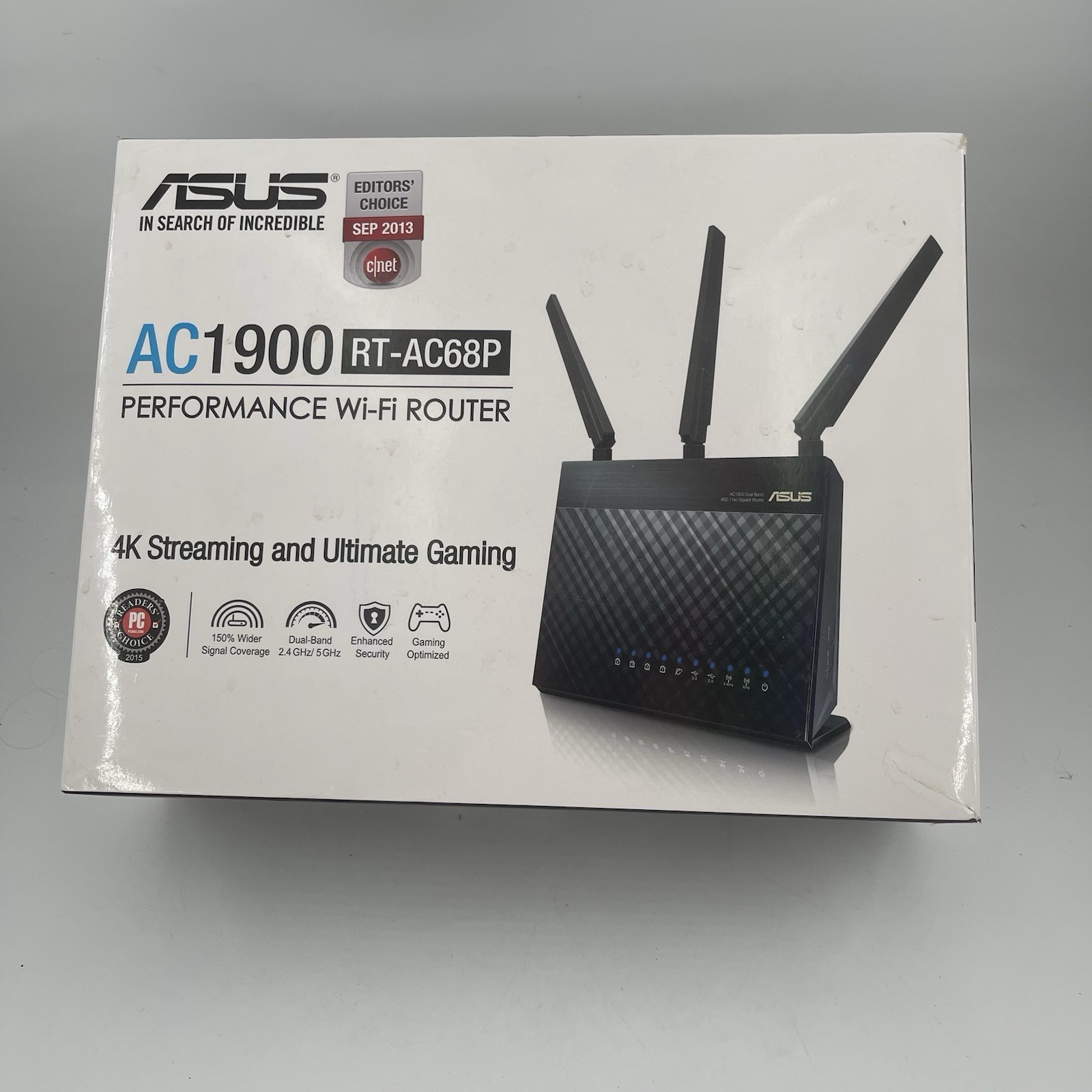 ASUS RT-AC68P 802.11ac Wireless AC1900 Dual Band Gigabit Router
