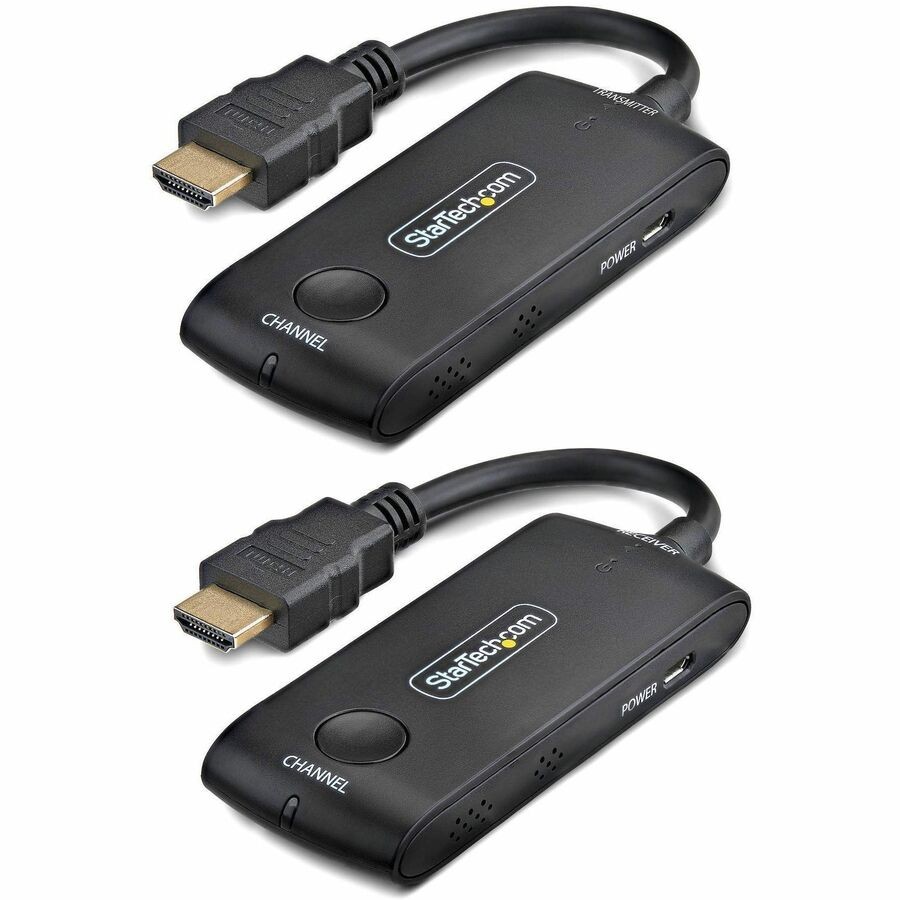 StarTech Wireless HDMI Extender 4K 60Hz, 65ft Range, USB Powered, Plug-and-Play