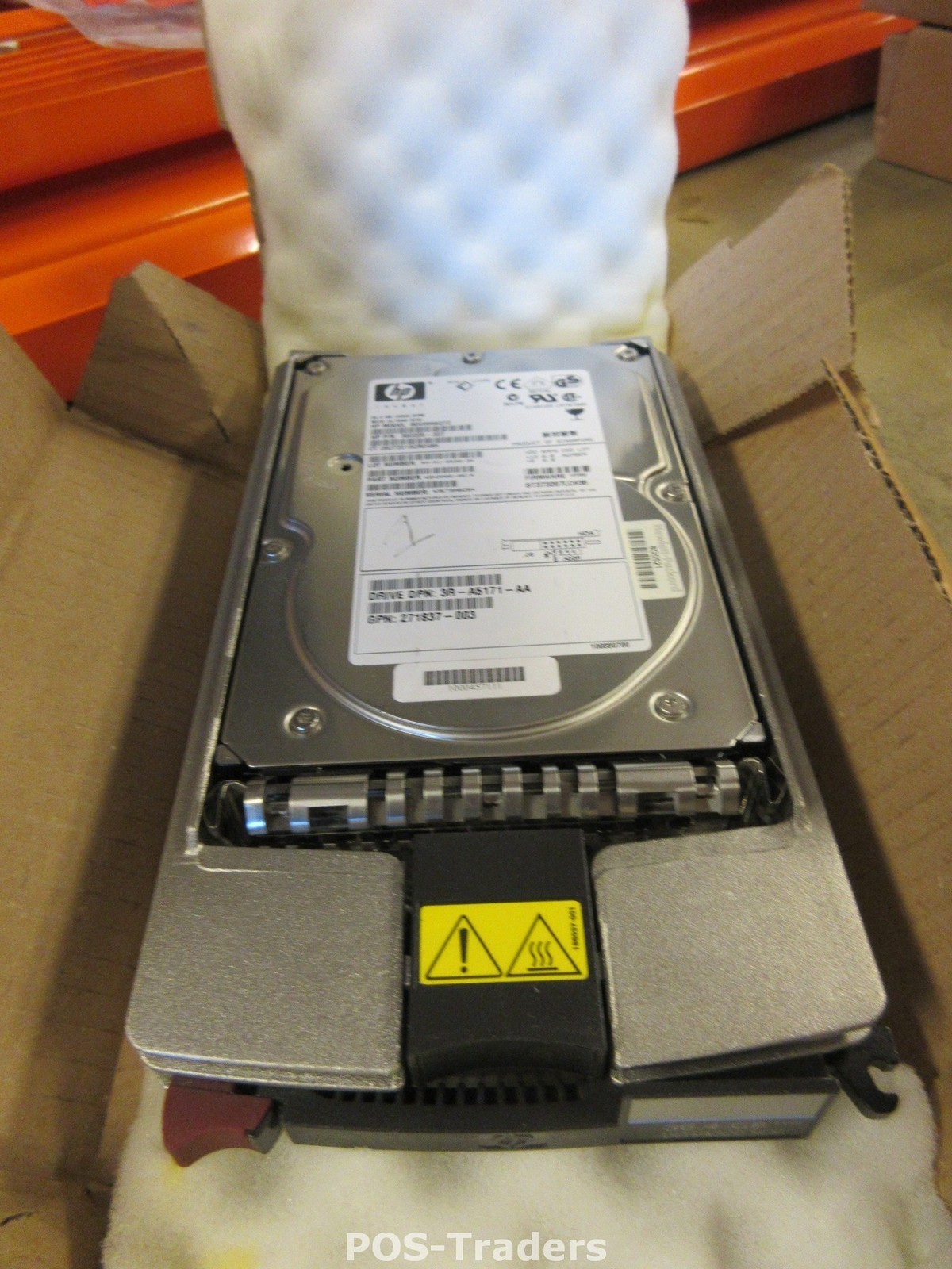HP Invent 15k RPM 36.4GB Ultra 320 SCSI Hard Drive With Caddy 356914-007 as NEW