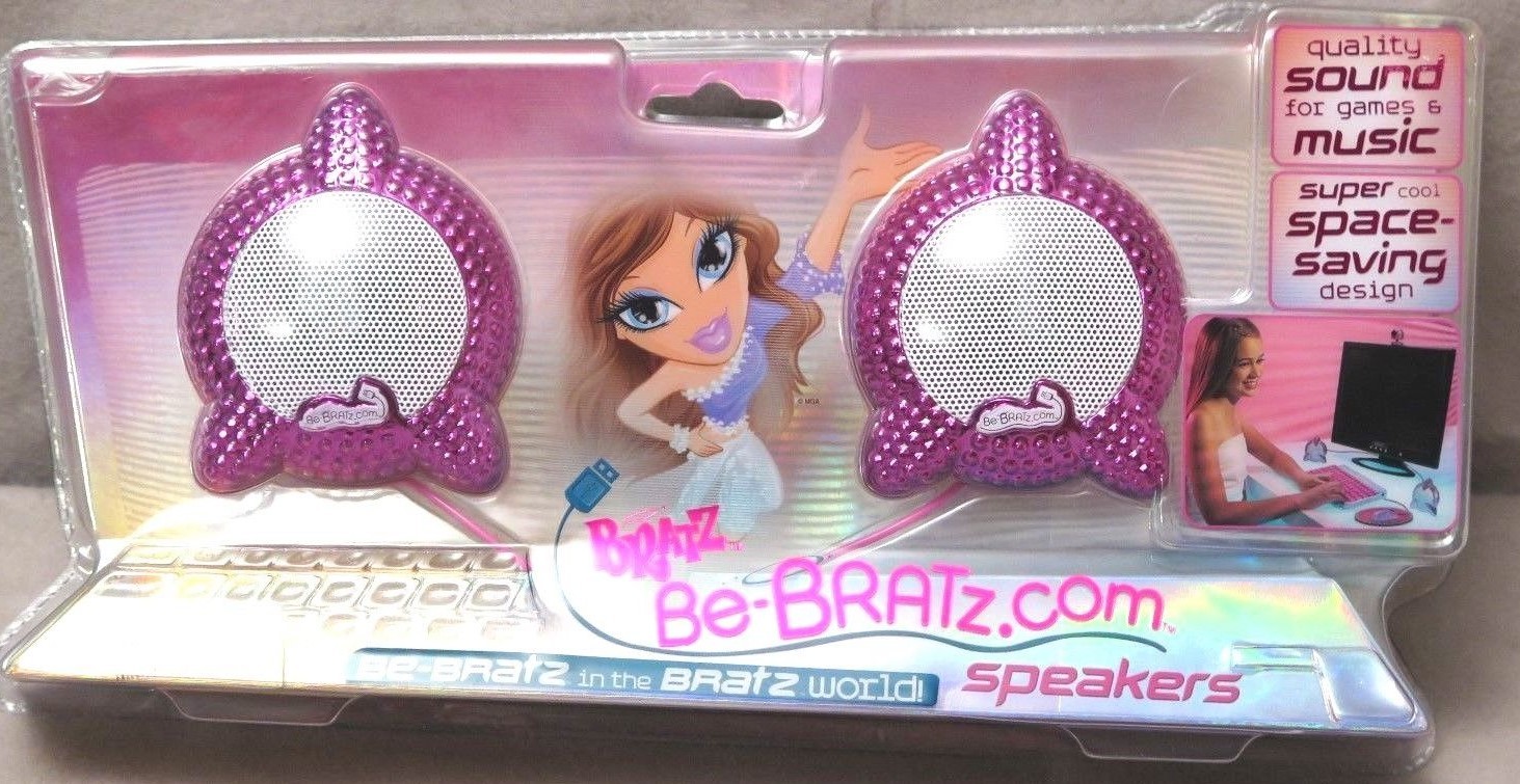 Be-Bratz.com Speakers by MGA Entertainment Brand New and Sealed