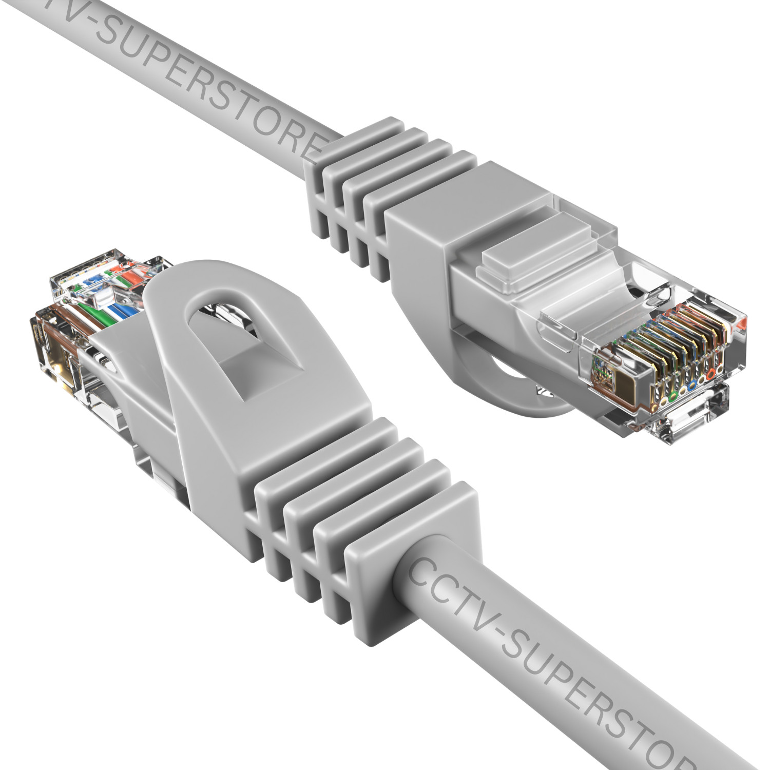 25ft Cat6 Ethernet Cable RJ45 UTP Patch Streaming Gaming XBOX PS5 Internet Grey
