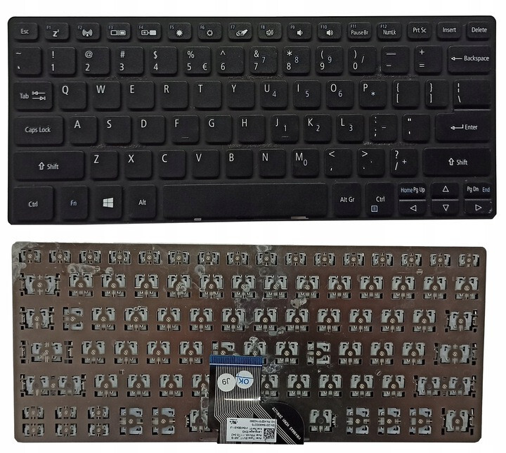 US KEYBOARD ACER SPIN 1 SP111-32N SP111-34N  QWERTY NON-BACKLIT