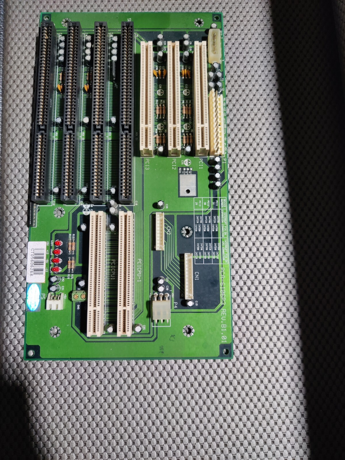 Advantech PCA-6106P3 PASSIVE BACKPLANE REV. B1.01 1902610605