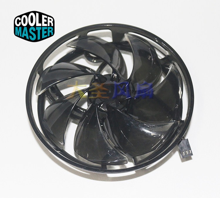 New For Cooler Master 125mm Diameter 3-wire 3-pin Interface Cooling Fan