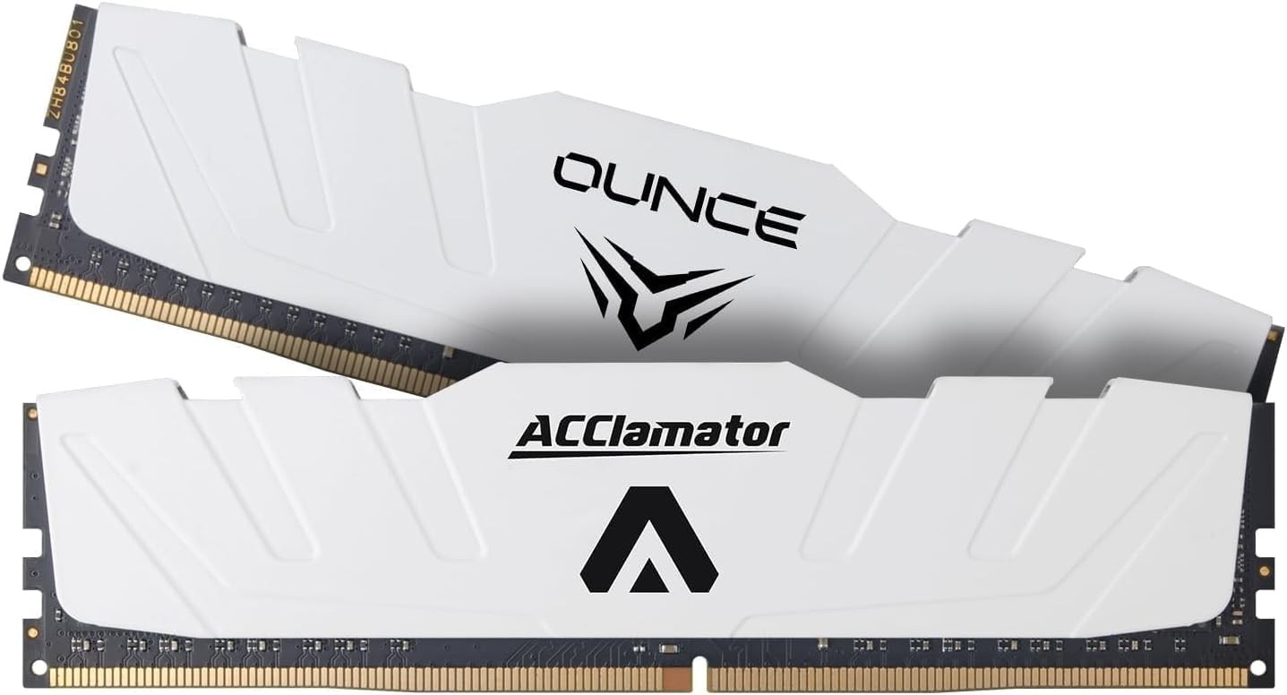 DDR4 RAM 16GB (2x8GB) 3200MHz PC4-28800 CL18 1.35V XMP 288-pin Desktop PC Mem...