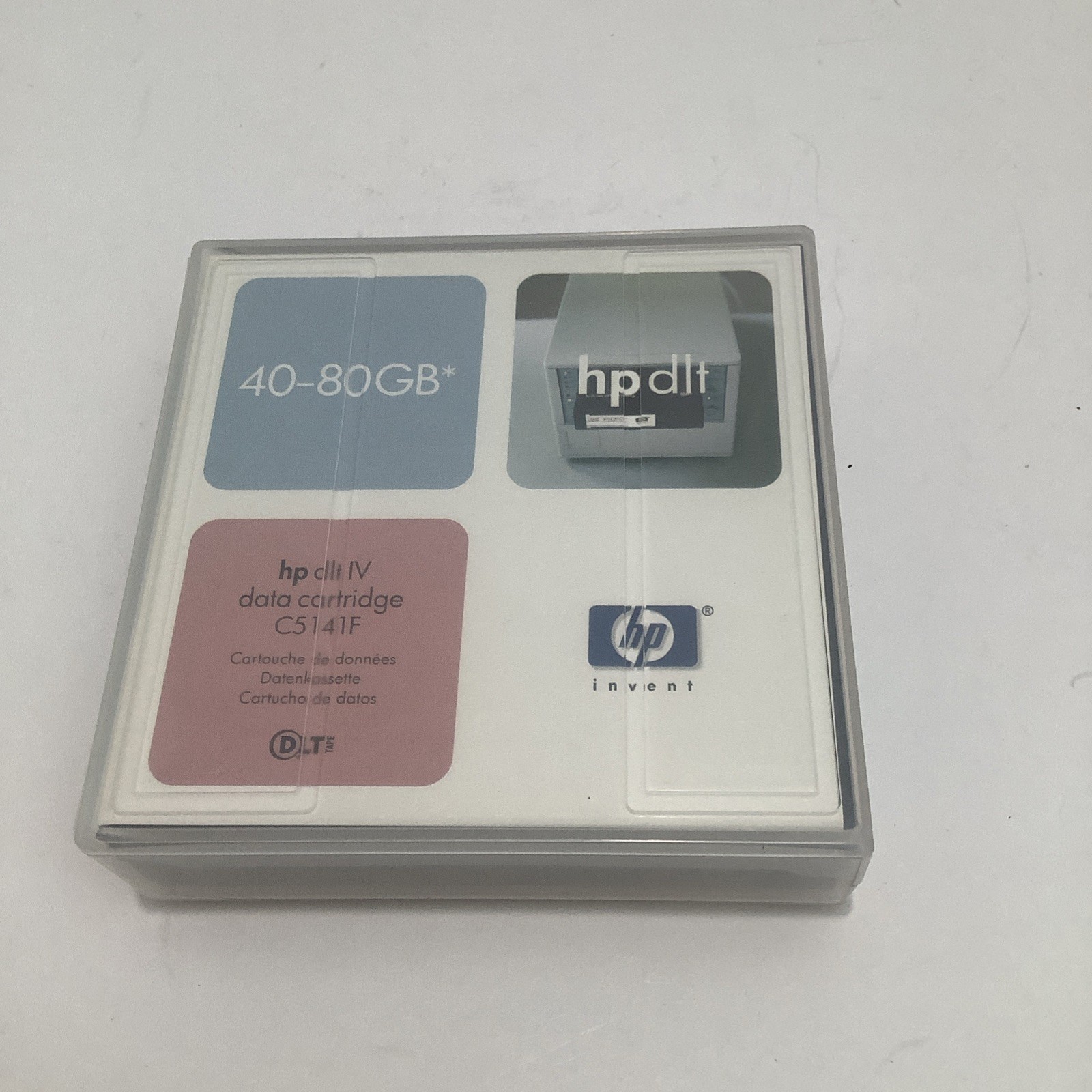 HP C5141F DLT IV Data Tape Cartridge C5141-85701 40/80GB, Open Box.