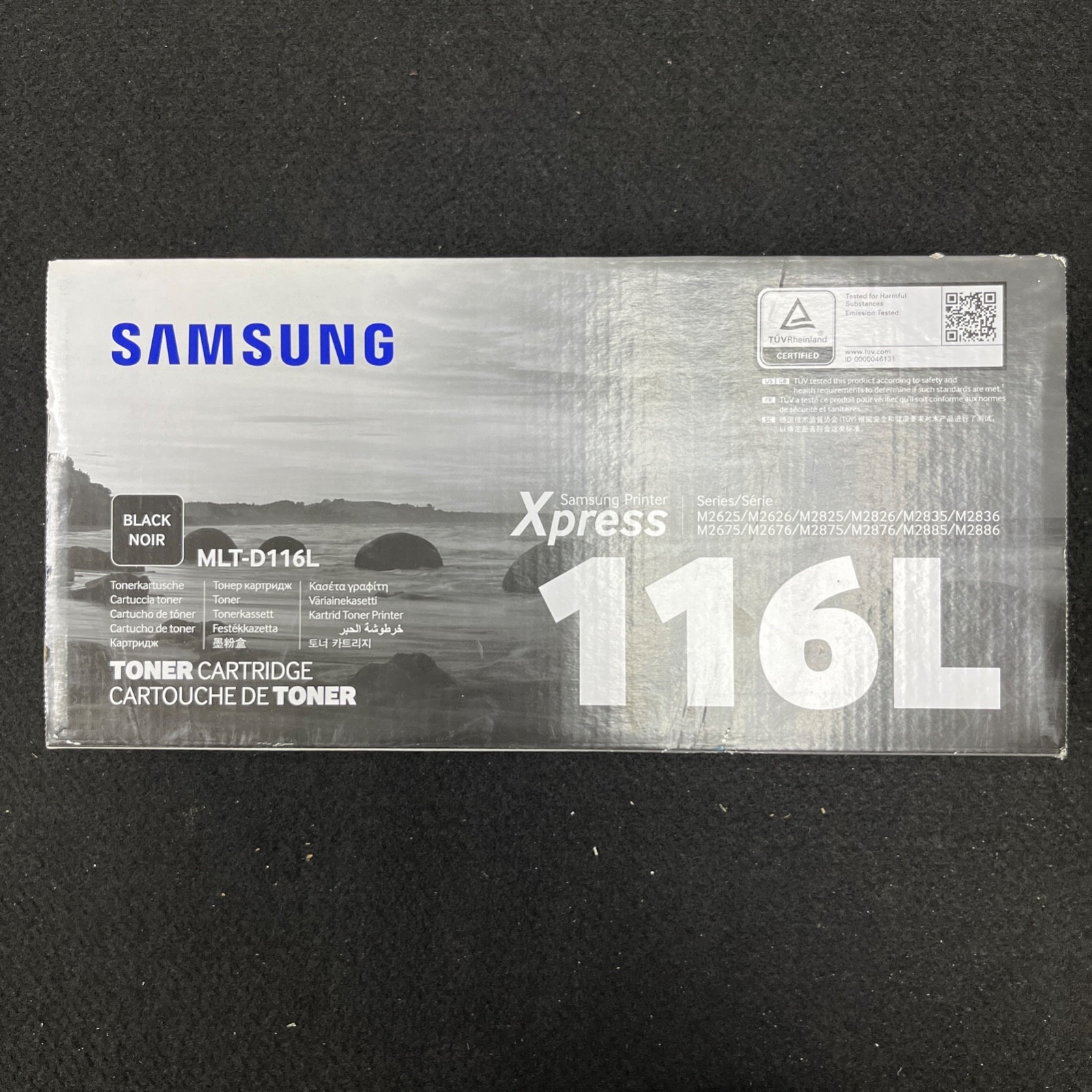 Samsung MLT-D116L/XAA Toner Ctg 116L, Black for Samsung OEM FACTORY SEALED