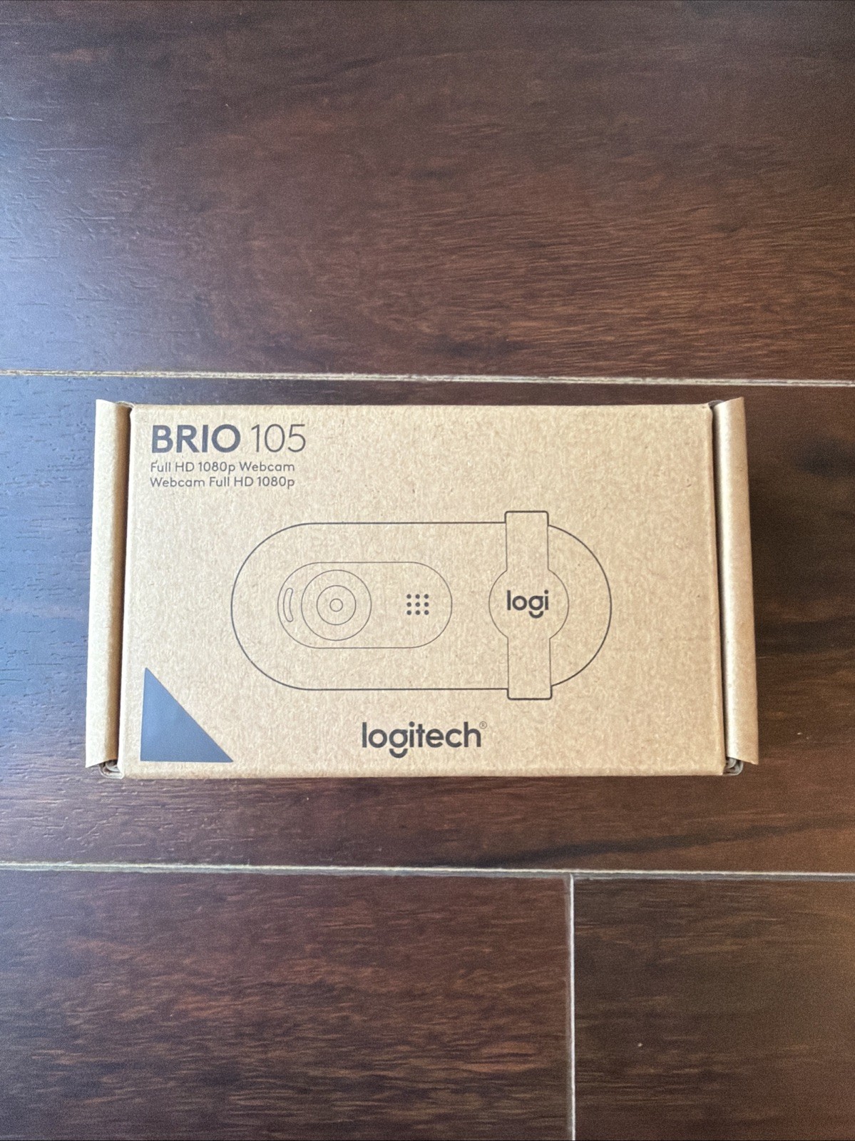 Logitech Brio 105 Webcam Full HD 1080p Black 4k - SEALED