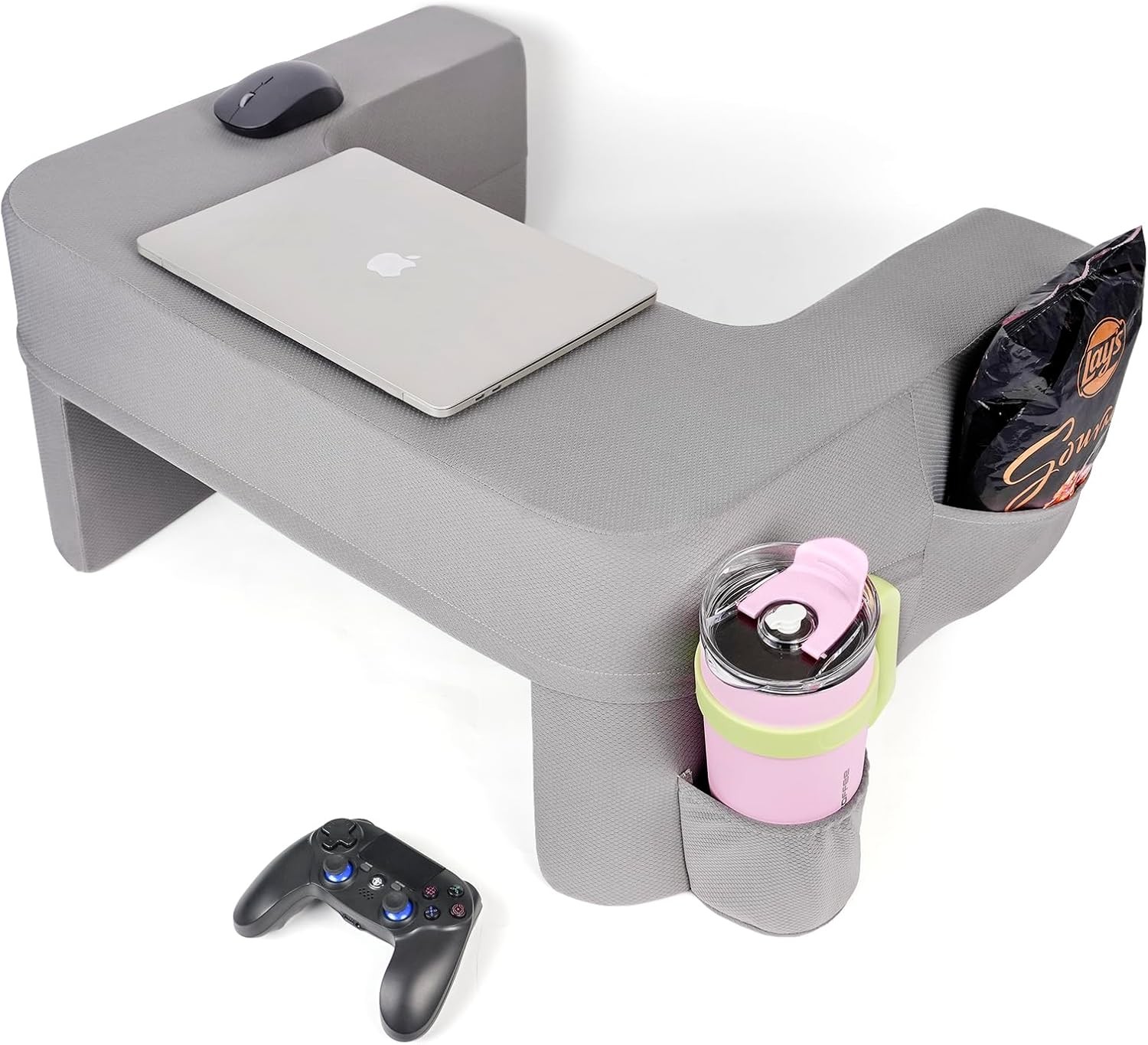 Gaming-specific reading pillow, soft laptop lap desk pillow ultimate lap pillow