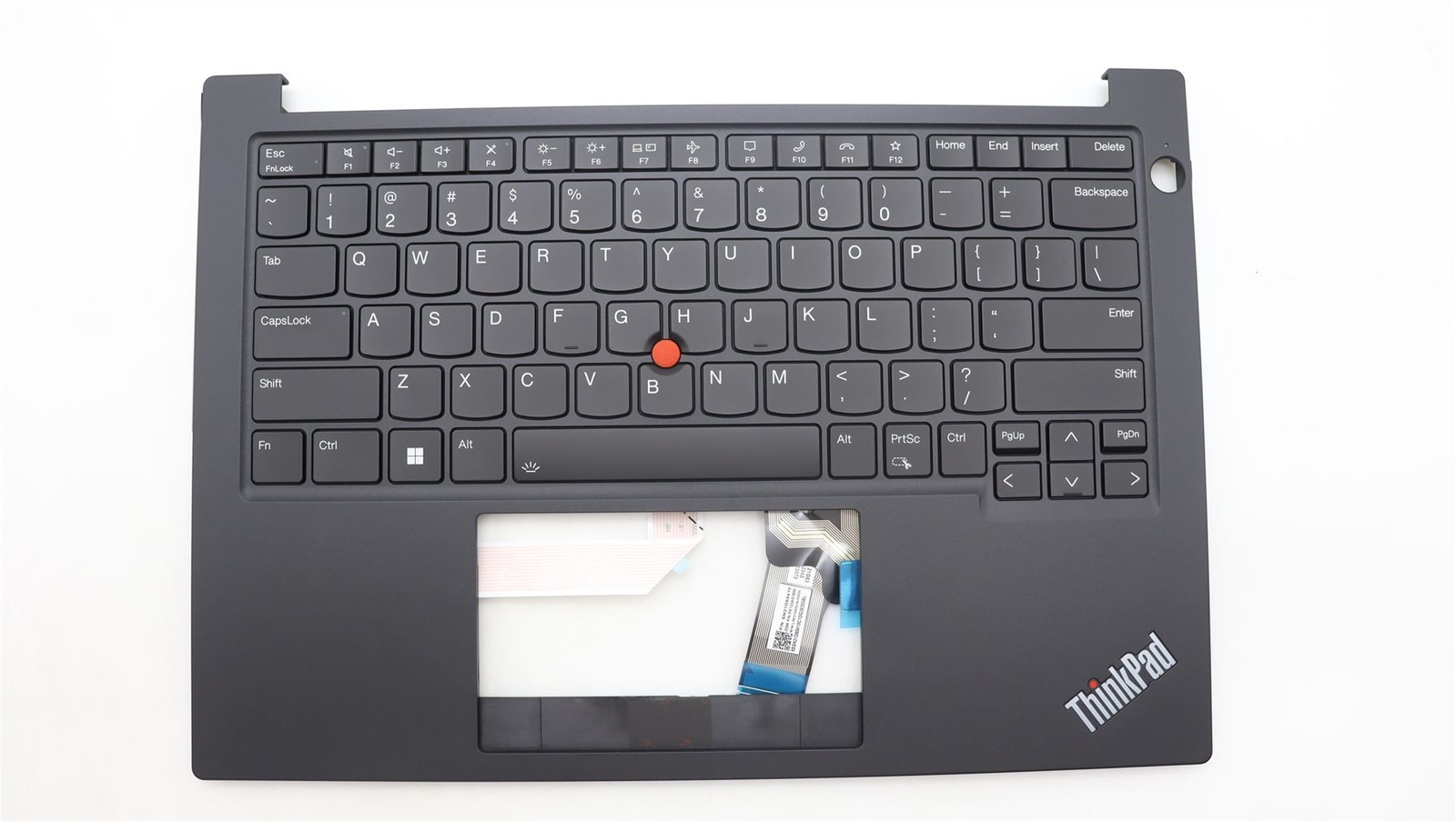 5M11L59795 For ThinkPad E14 Gen 5 Palmrest Cover Keyboard US Black Backlit