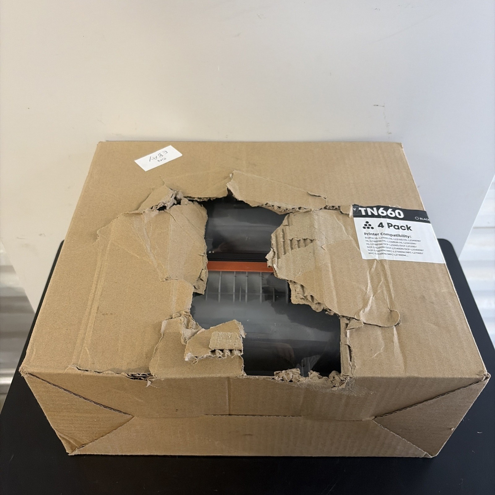 TN660 Toner Cartridge (4 Pack) 2600 Page High Yield For Brother(see Pic)