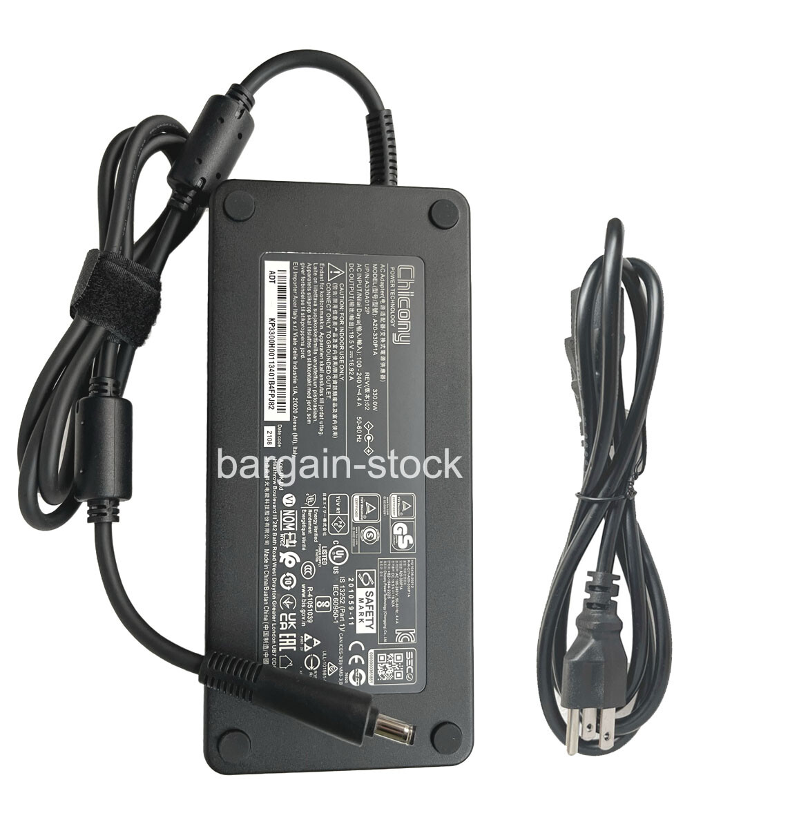 NEW Chicony 19.5V 16.92A 330W AC Adapter Charger For Acer Nitro 17 AN17-51-71ER