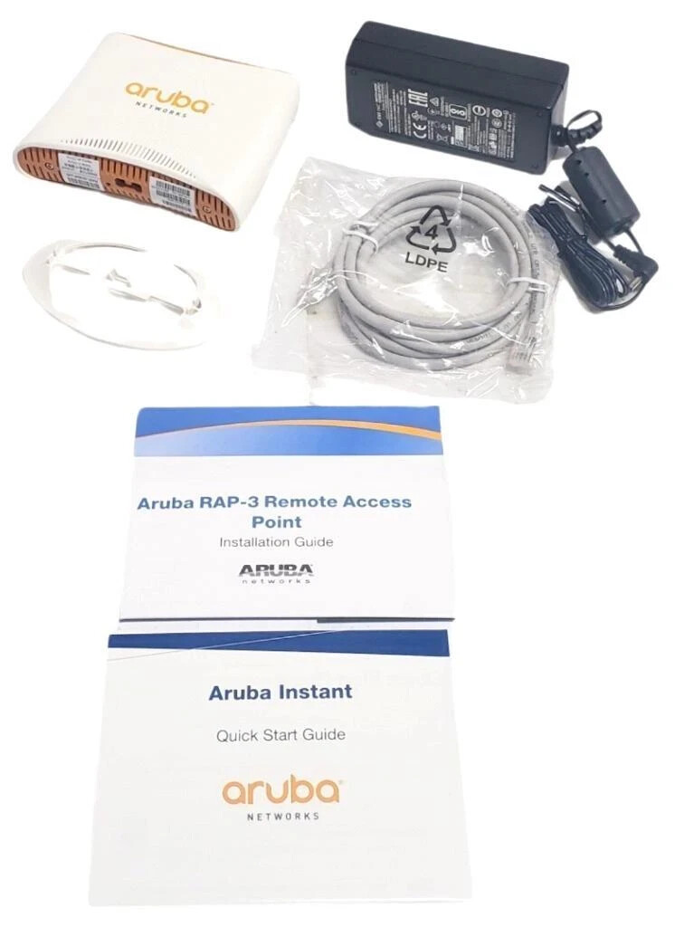 Aruba RAP-3 Remote Access Point RAP-3WNP-US NIB