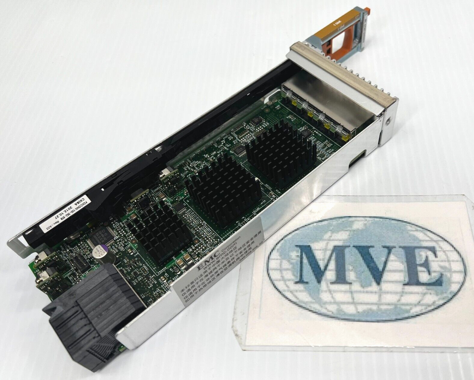 EMC 303-121-100A 0V246D SLIC07 VNX5700 TRPE 4-PORT 1GB GIGABIT MODULE LOT OF 2PC